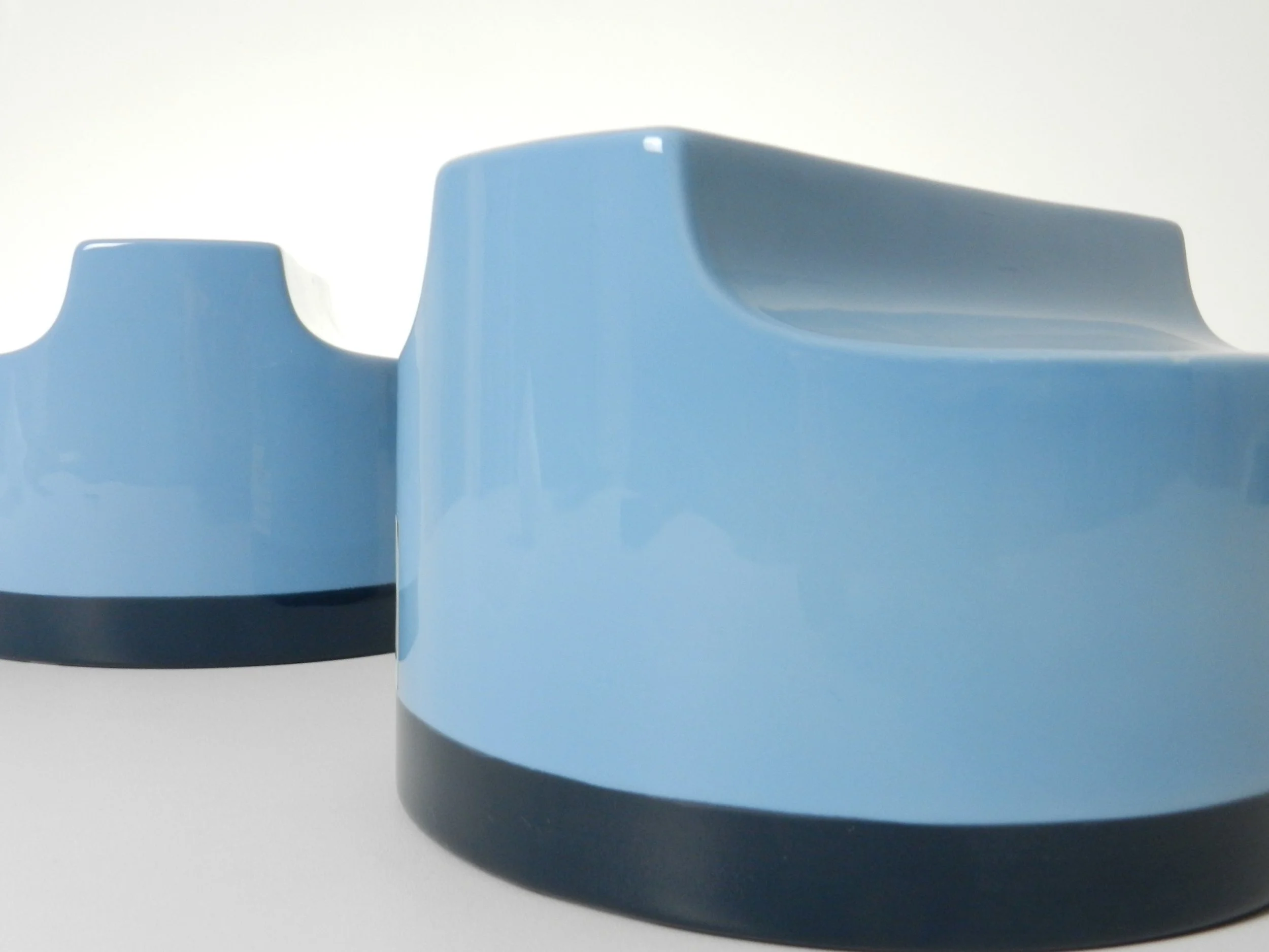 ‘Fischietto’ ceramic vase designed by Ettore Sottsass and retailed by Habitat. Originally designed in 1968, re-issued in 2000.