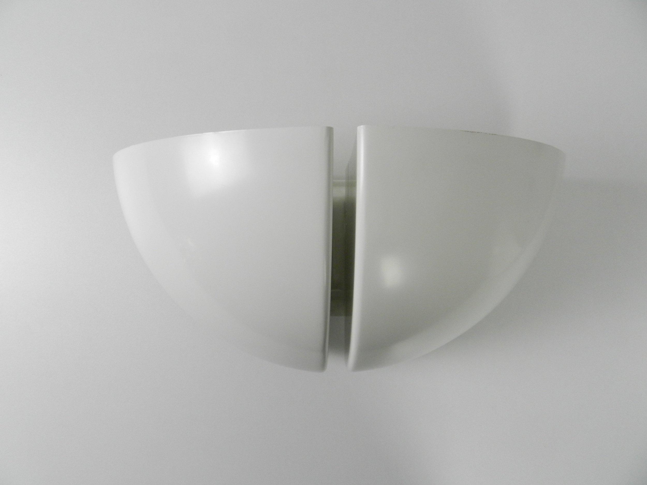 Pair of ‘Octavo’ wall lamps or sconces in plastic by Raak.  Netherlands, 1970s.