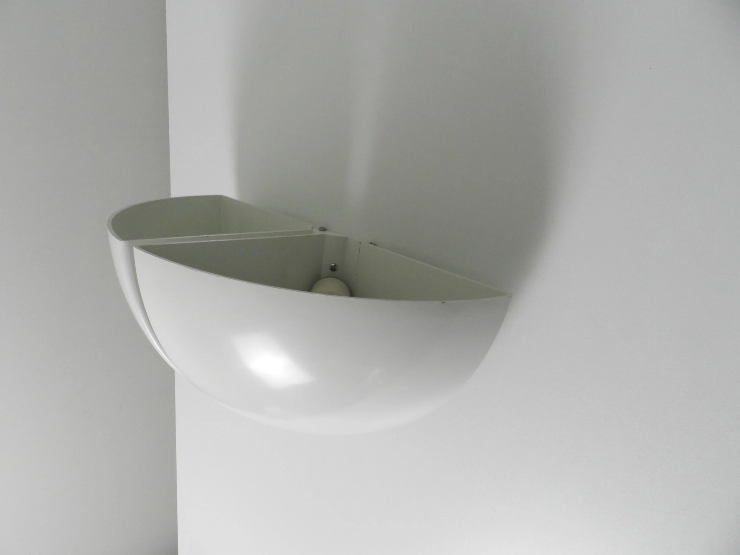 Pair of ‘Octavo’ wall lamps or sconces in plastic by Raak.  Netherlands, 1970s.