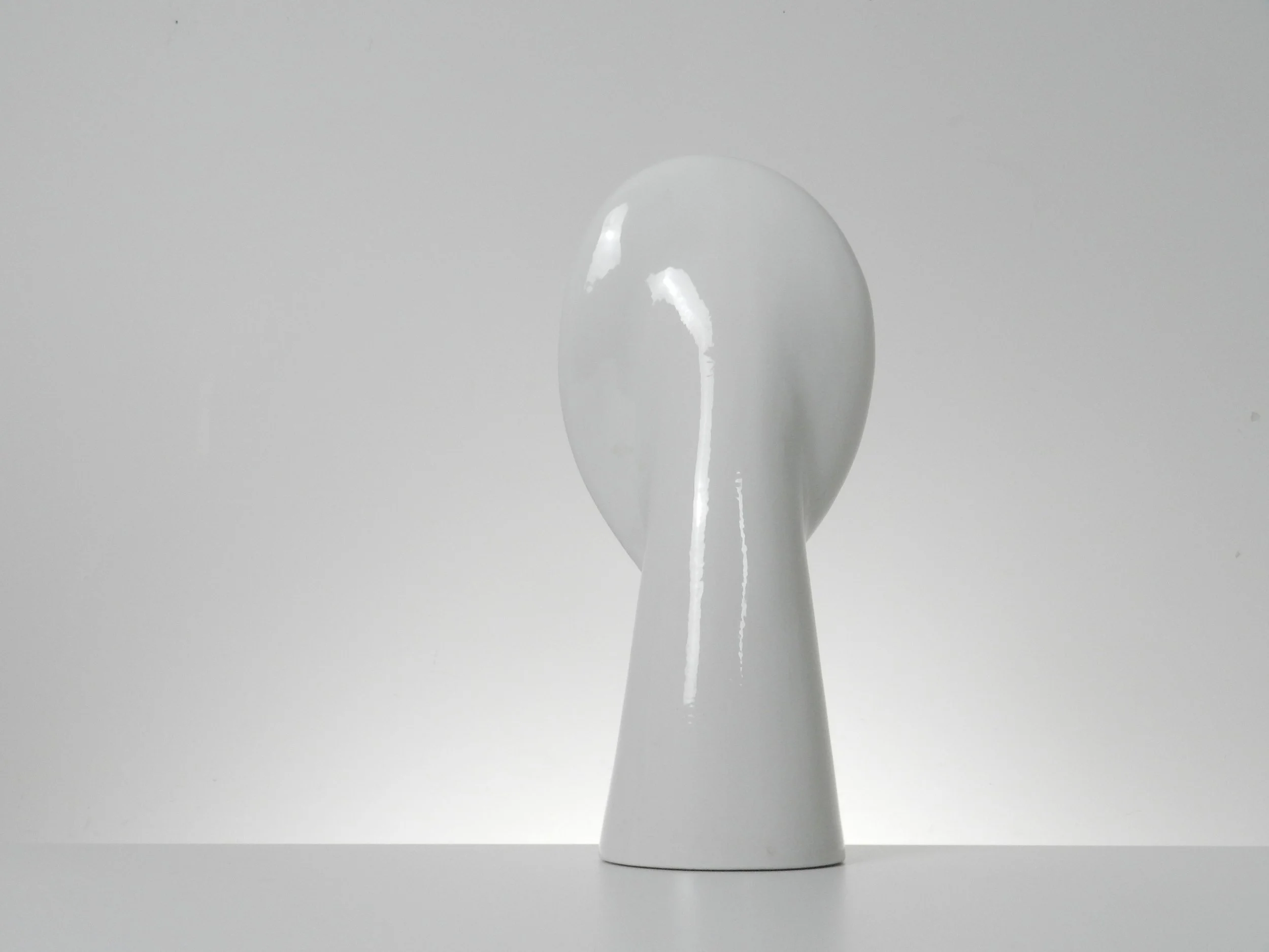 Ceramic vase by Mancer, design M. Edelman and distributed by Raymor.  Italy, 1970s.