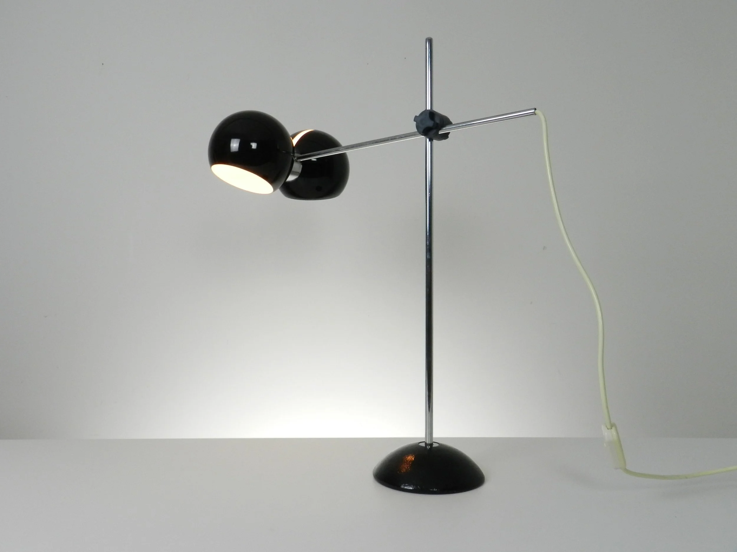 Space age lamp by Valenti.  Italy, 1960s.