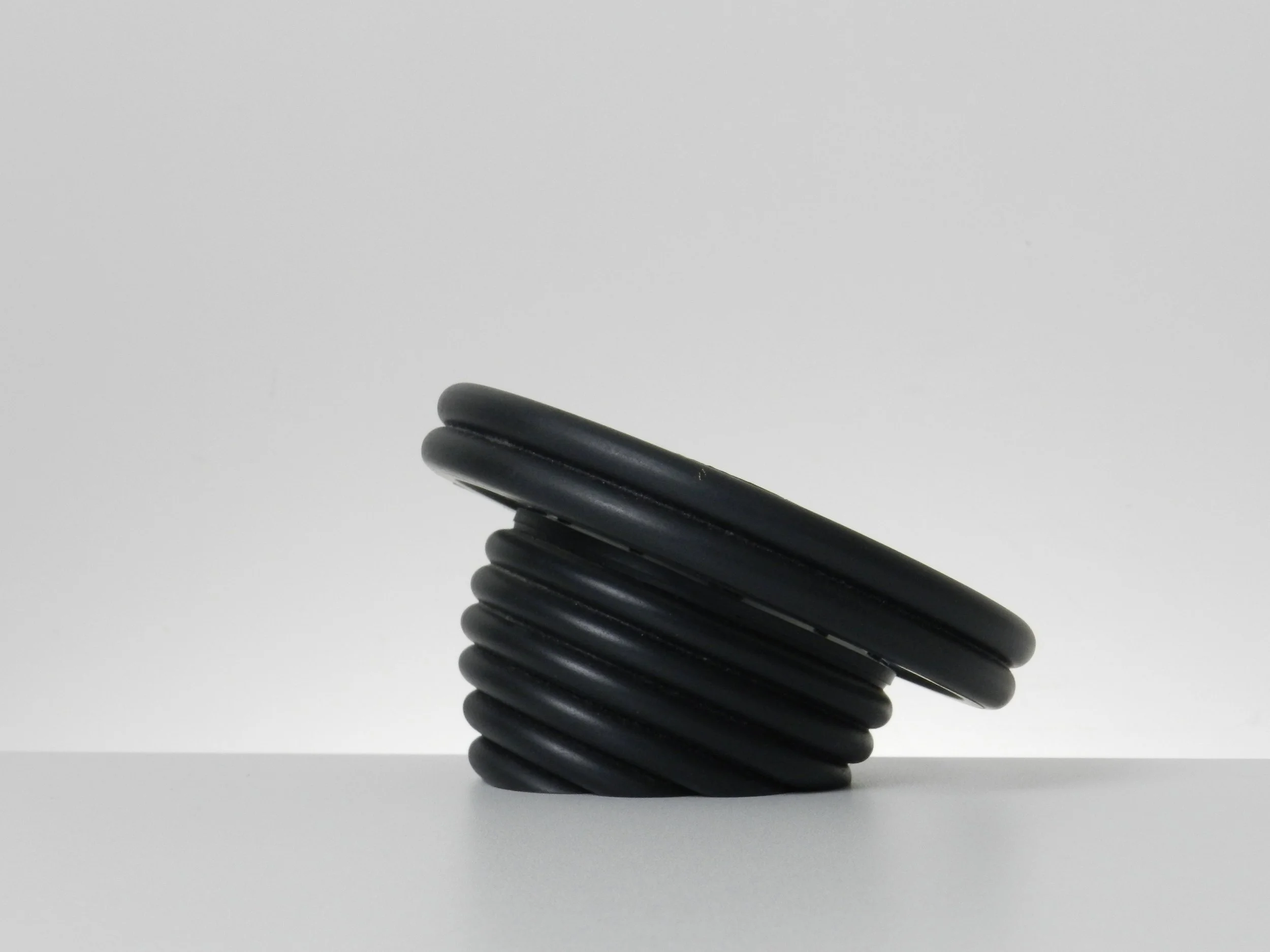 Post modern desk clock by Yachiyo.  Japan, 1980s.