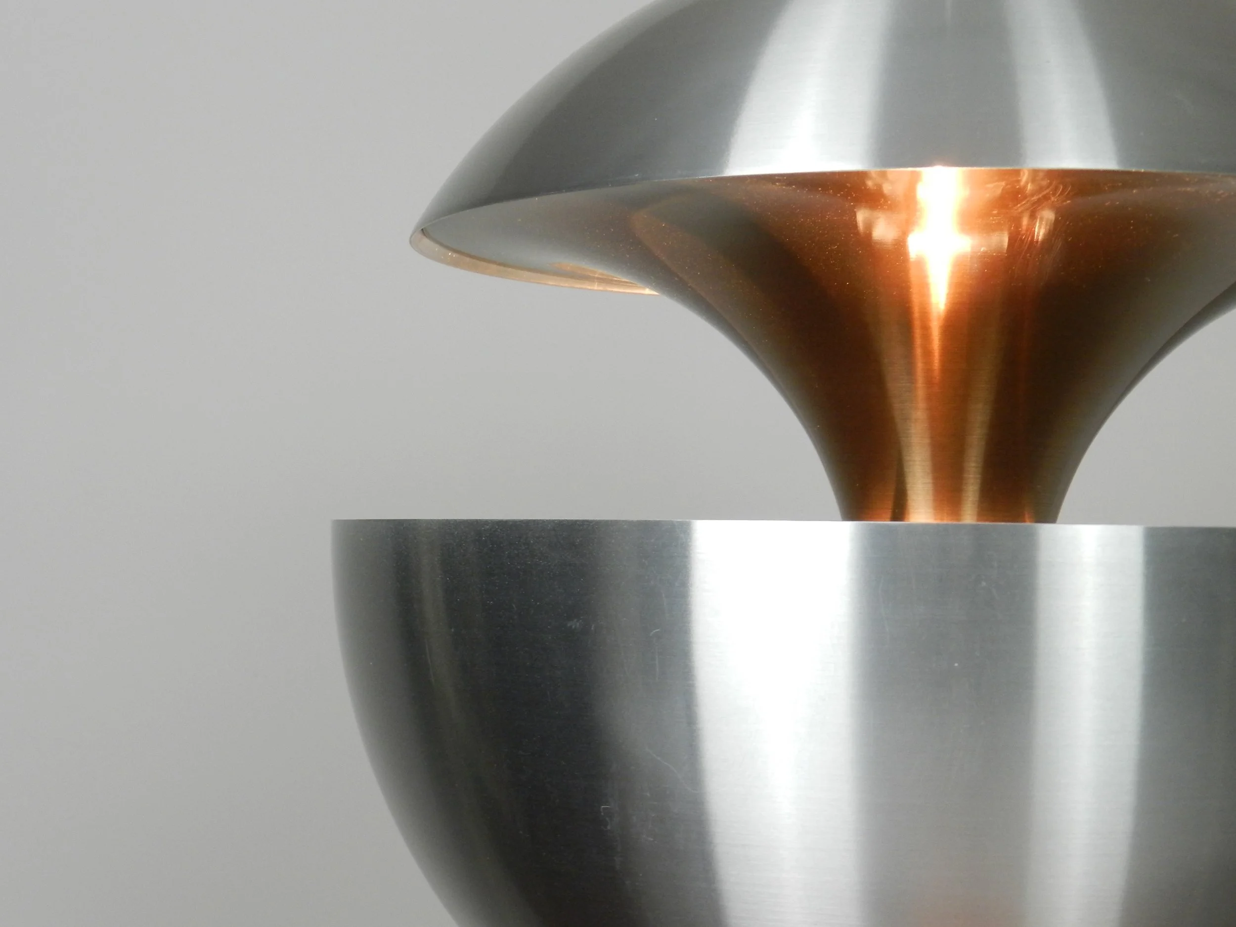 Mid century “Springfontien” pendant lamp designed Bertrand Balas for Raak Amsterdam.  Netherlands, 1970s.