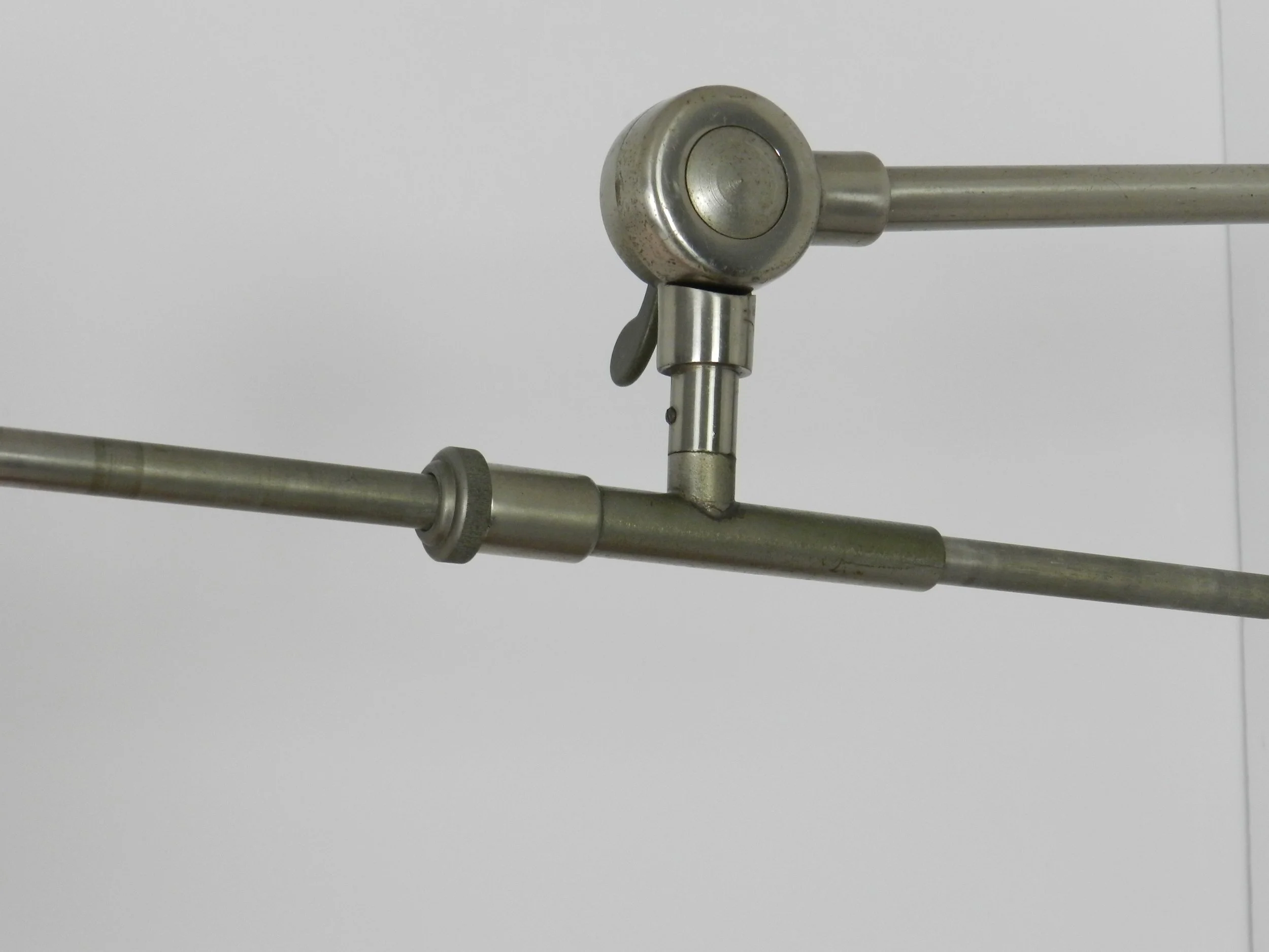 Mid century modern articulating wall lamp by Artimeta.  Netherlands, 1950s.