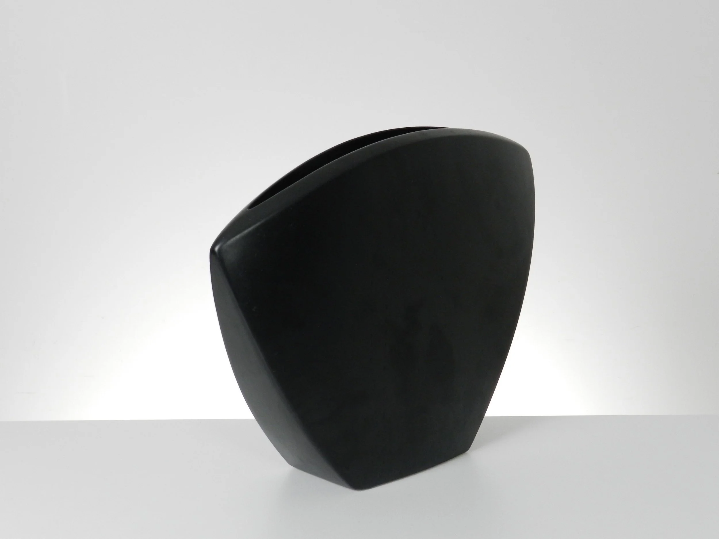 Large post modern ceramic vase designed by John Bergen for John Bergen Studio.  Canada, 1995.
