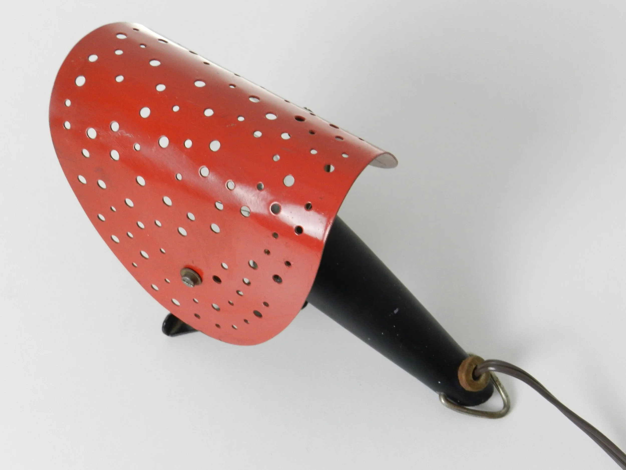 Mid century table or wall lamp designed by Ernest Igl for Hillebrand.  Germany, 1960s.