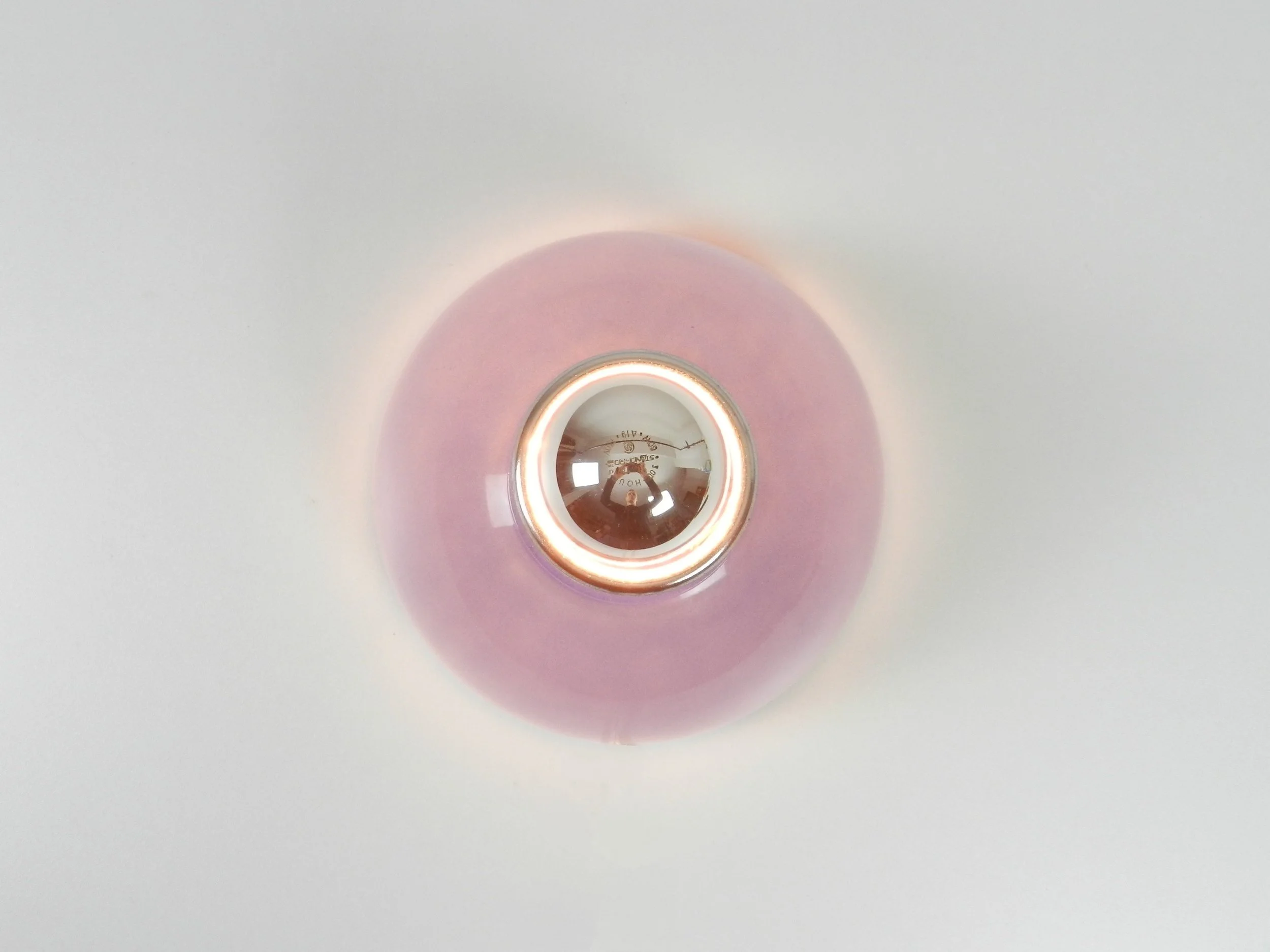 Tilos wall sconce or ceiling lamp designed by Ernesto Gismondi for Artemide.  Italy, 1980s.