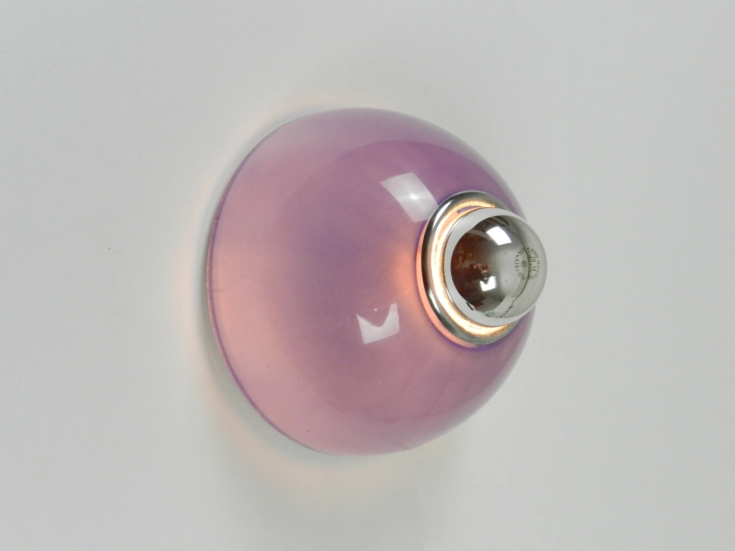 Tilos wall sconce or ceiling lamp designed by Ernesto Gismondi for Artemide.  Italy, 1980s.