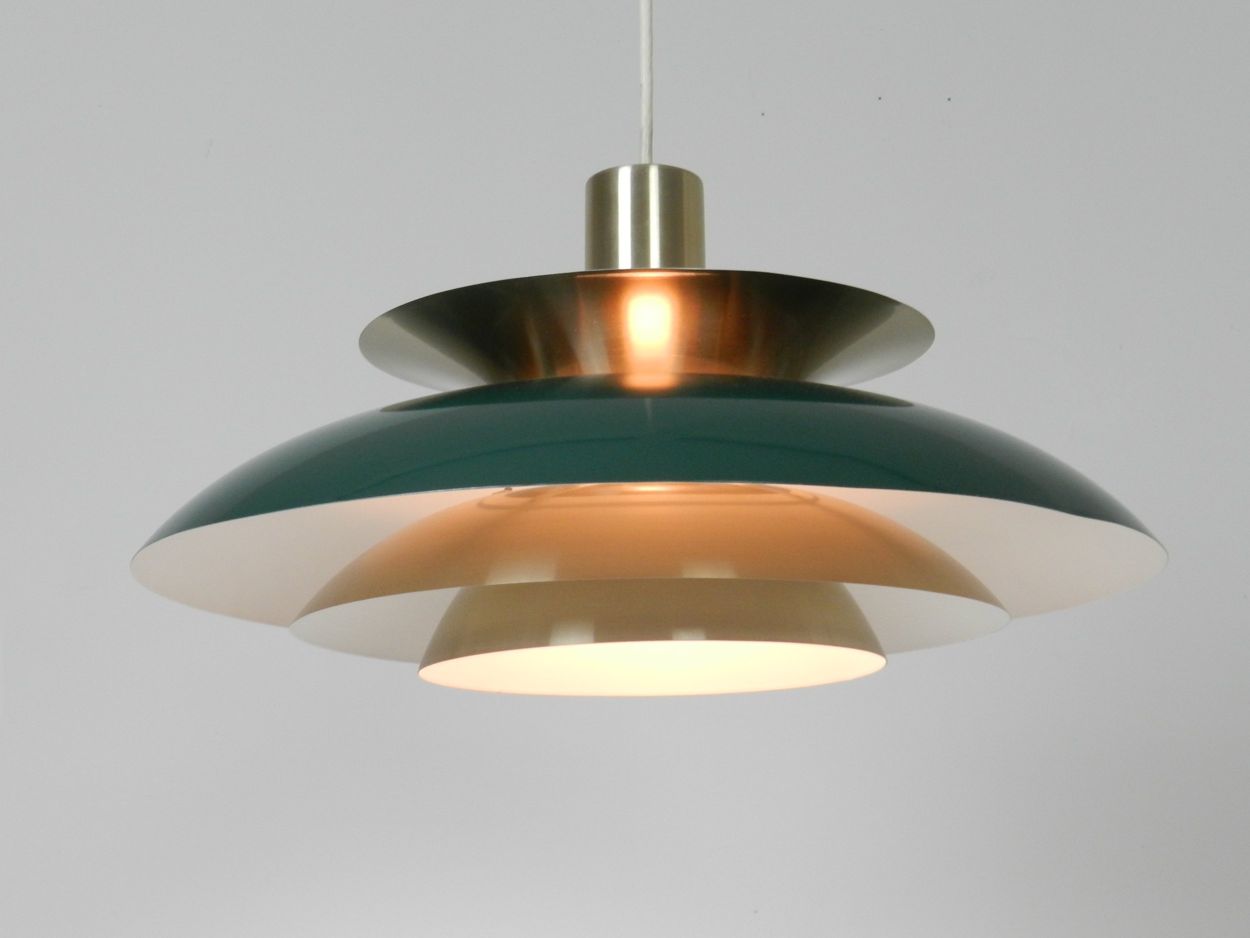 Mid century modern pendant lamp by Dijkstra.  Netherlands, 1960s.