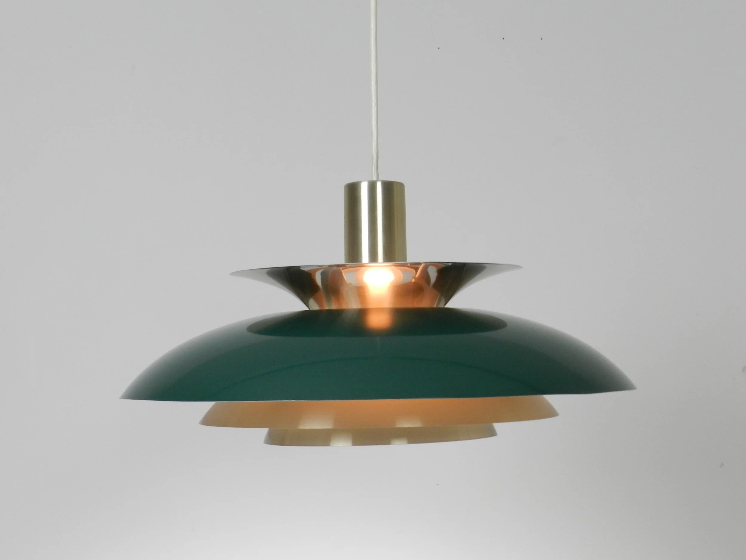 Mid century modern pendant lamp by Dijkstra.  Netherlands, 1960s.
