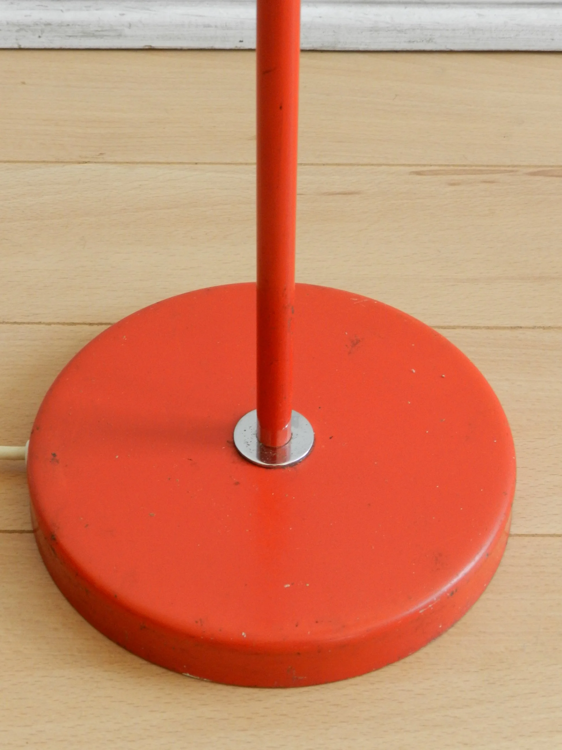 Modernist floor lamp designed by Anders Pehrson for Atelje Lyktan.  Sweden, 1970s.