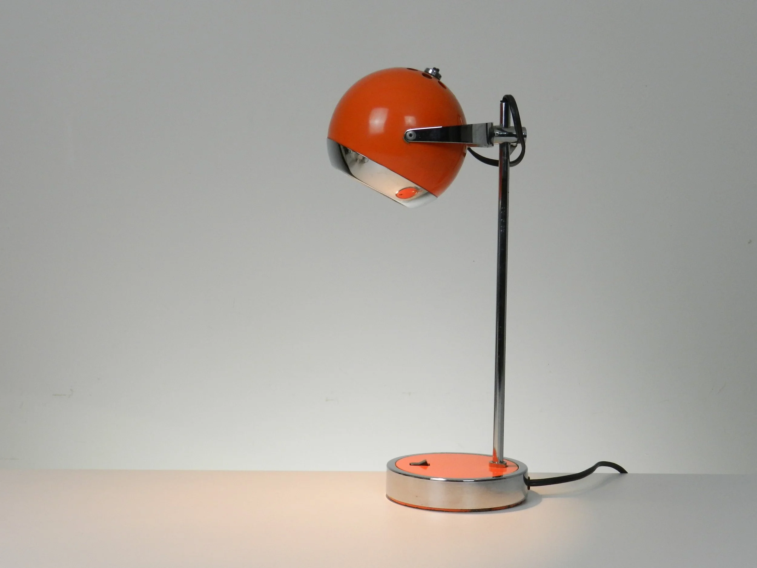 Space age eyeball lamp by Hamilton Industries.  Japan, 1970s.
