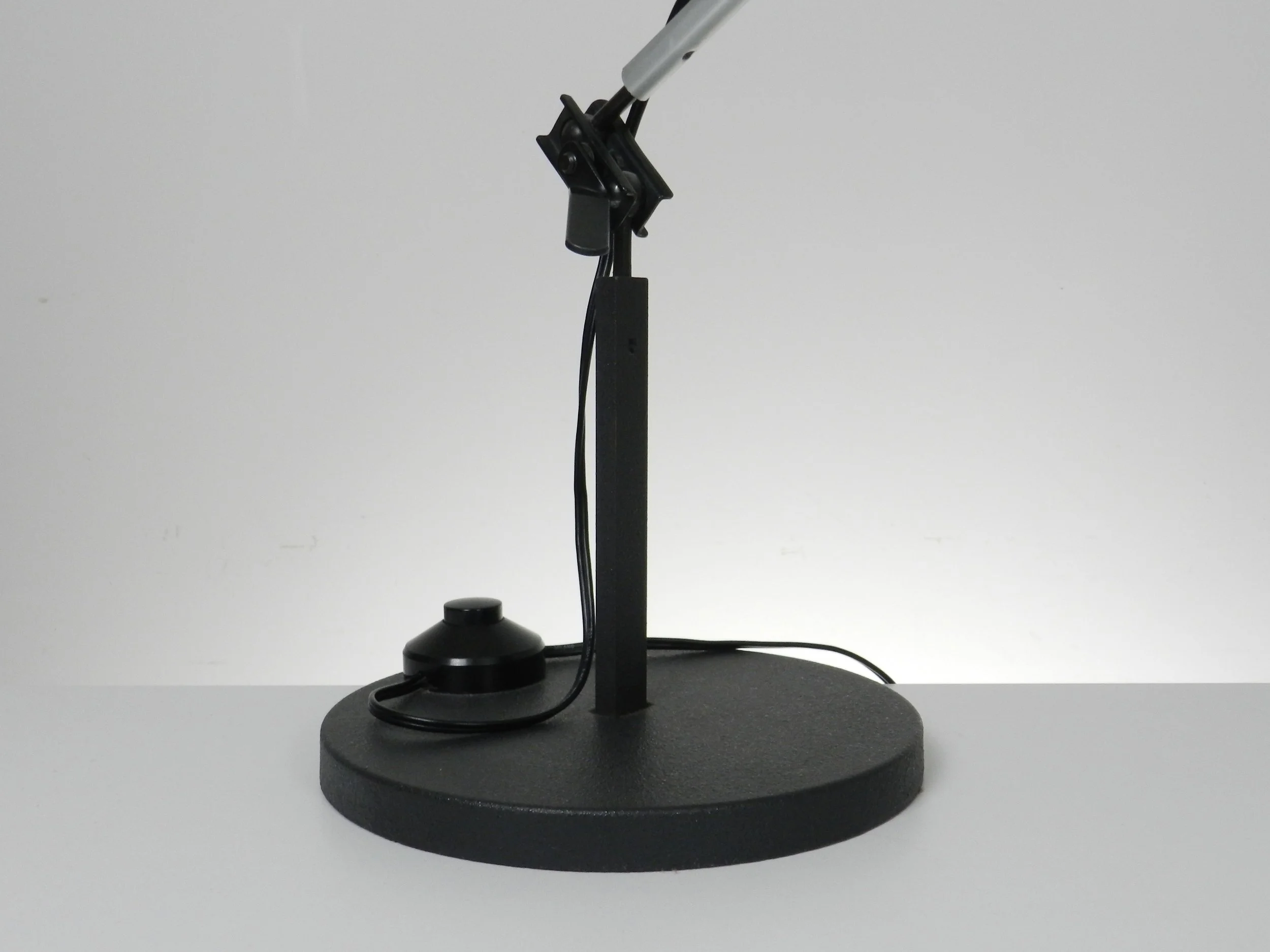 Aggregato adjustable lamp designed by Enzo Mari and Giancarlo Fassina for Artemide.  Italy, 1970s.