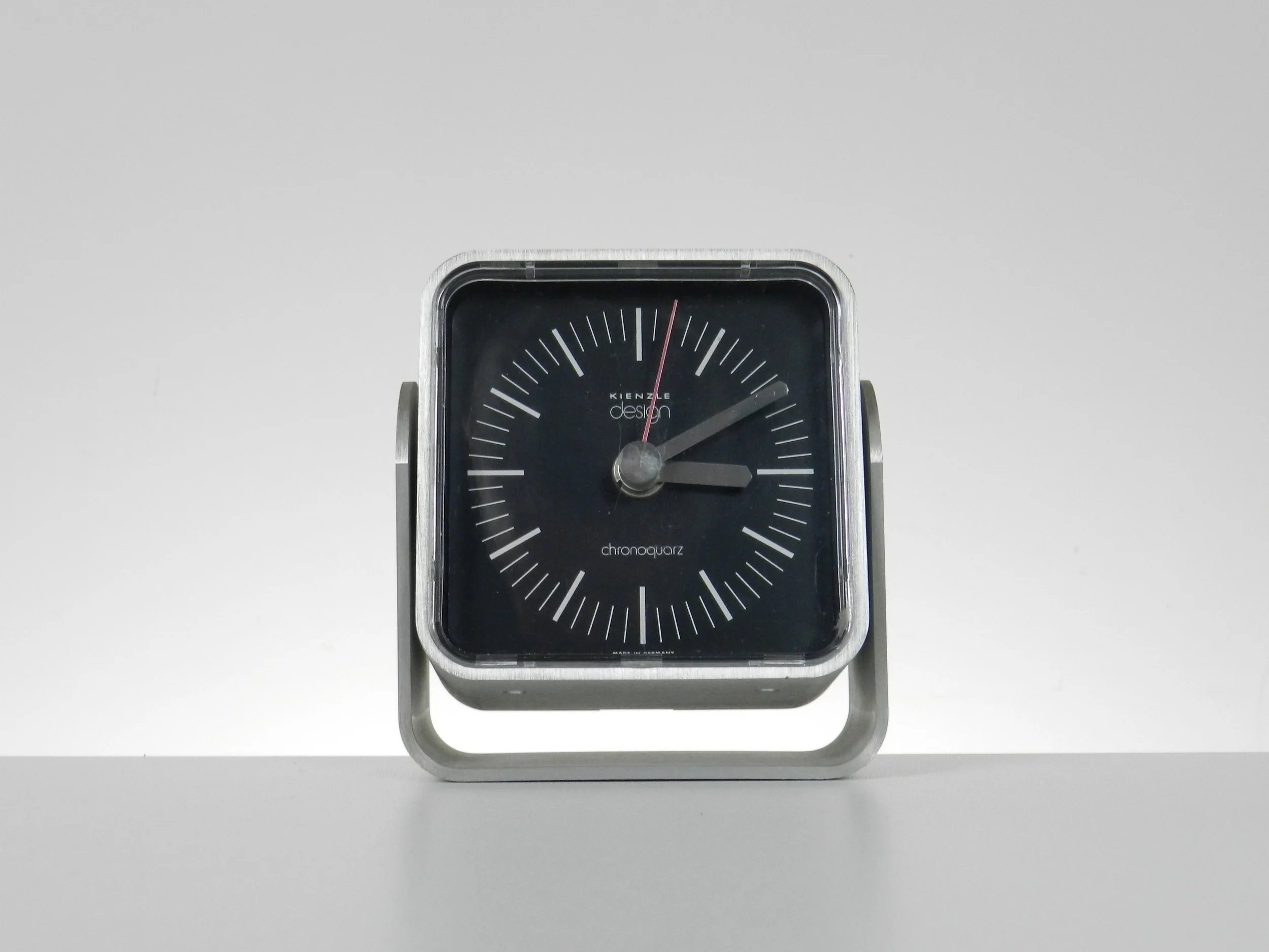 Modernist clock by Kienzle.  Germany, 1970s.