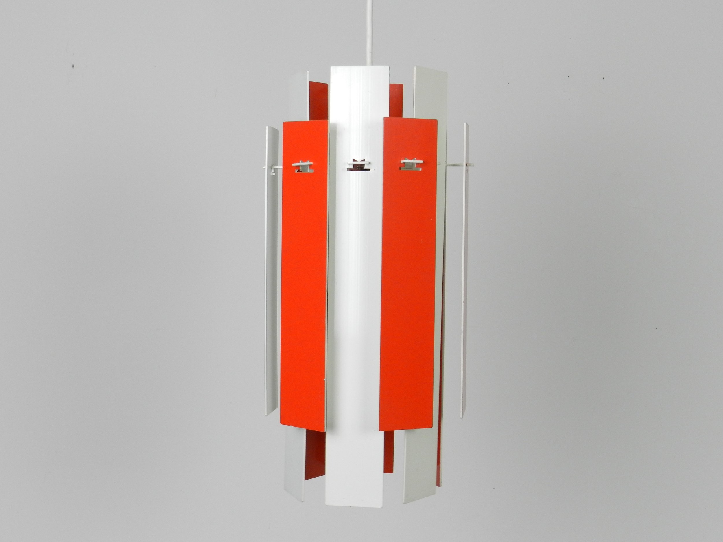 “Cocktail” pendant lamp designed by Henning Rehhof for Fog and Morup.  Denmark, 1970s.