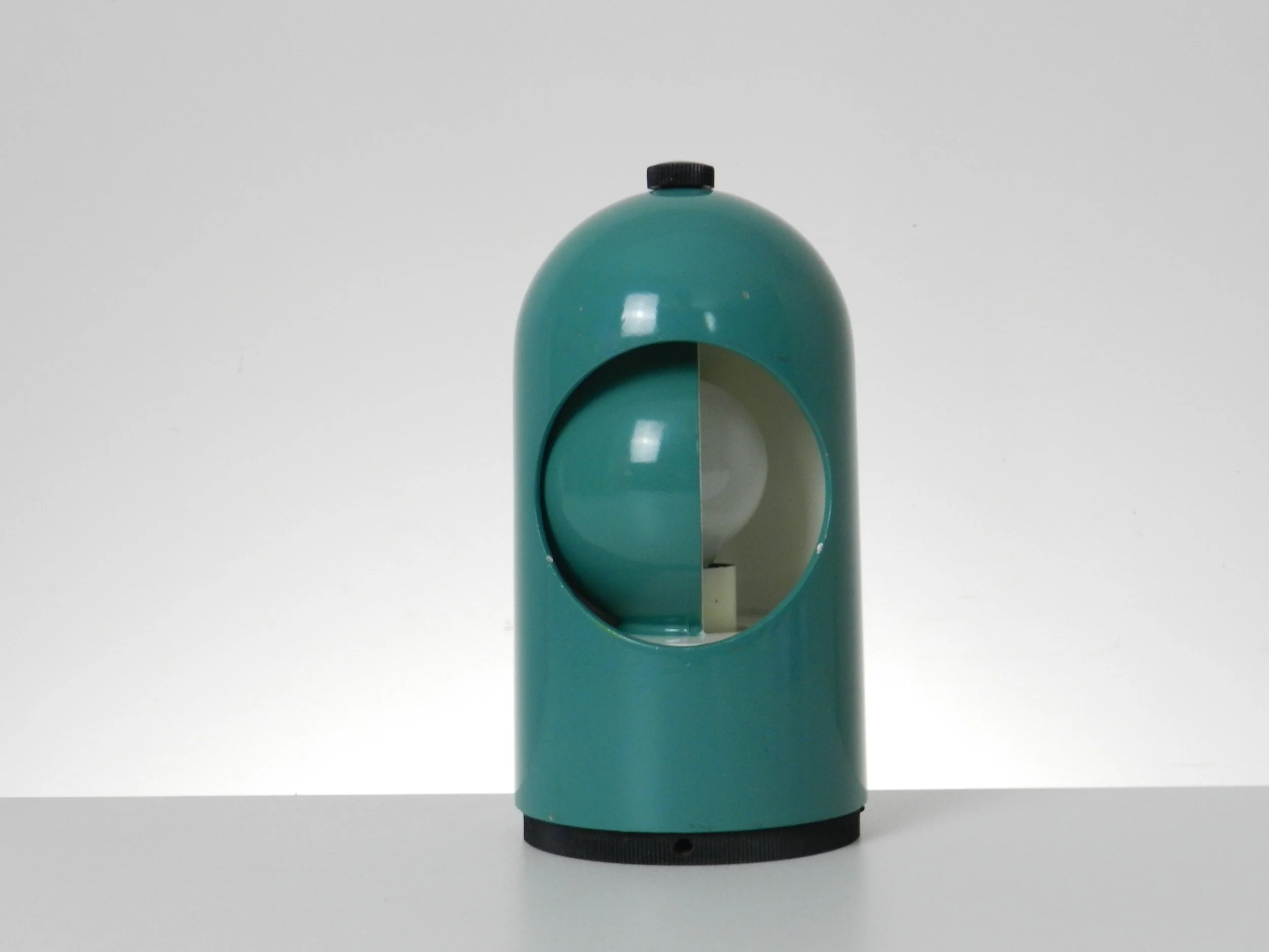 Eclipse “ Selene” lamp by ABM. Enameled metal and plastic.  Italy, 1970s.