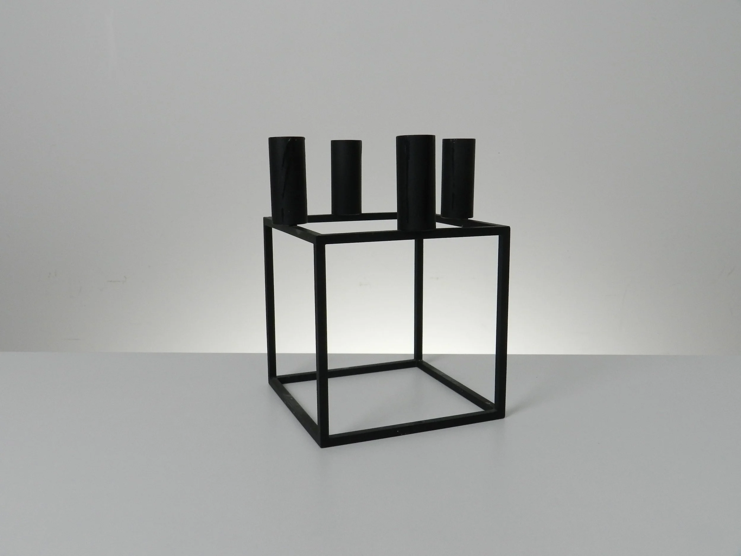 Modernist Kubus 4 candle holder by Audo Copenhagen.  Denmark