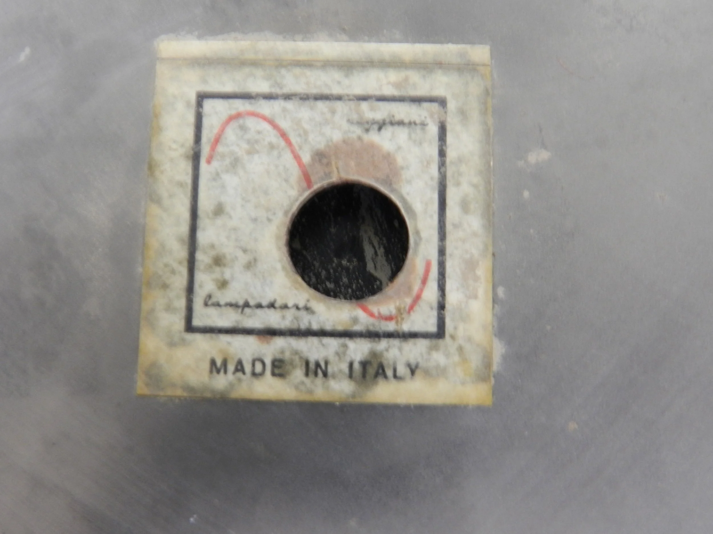 Modernist wall mirror with chromed steel frame by Reggiani.  Italy, 1970s.