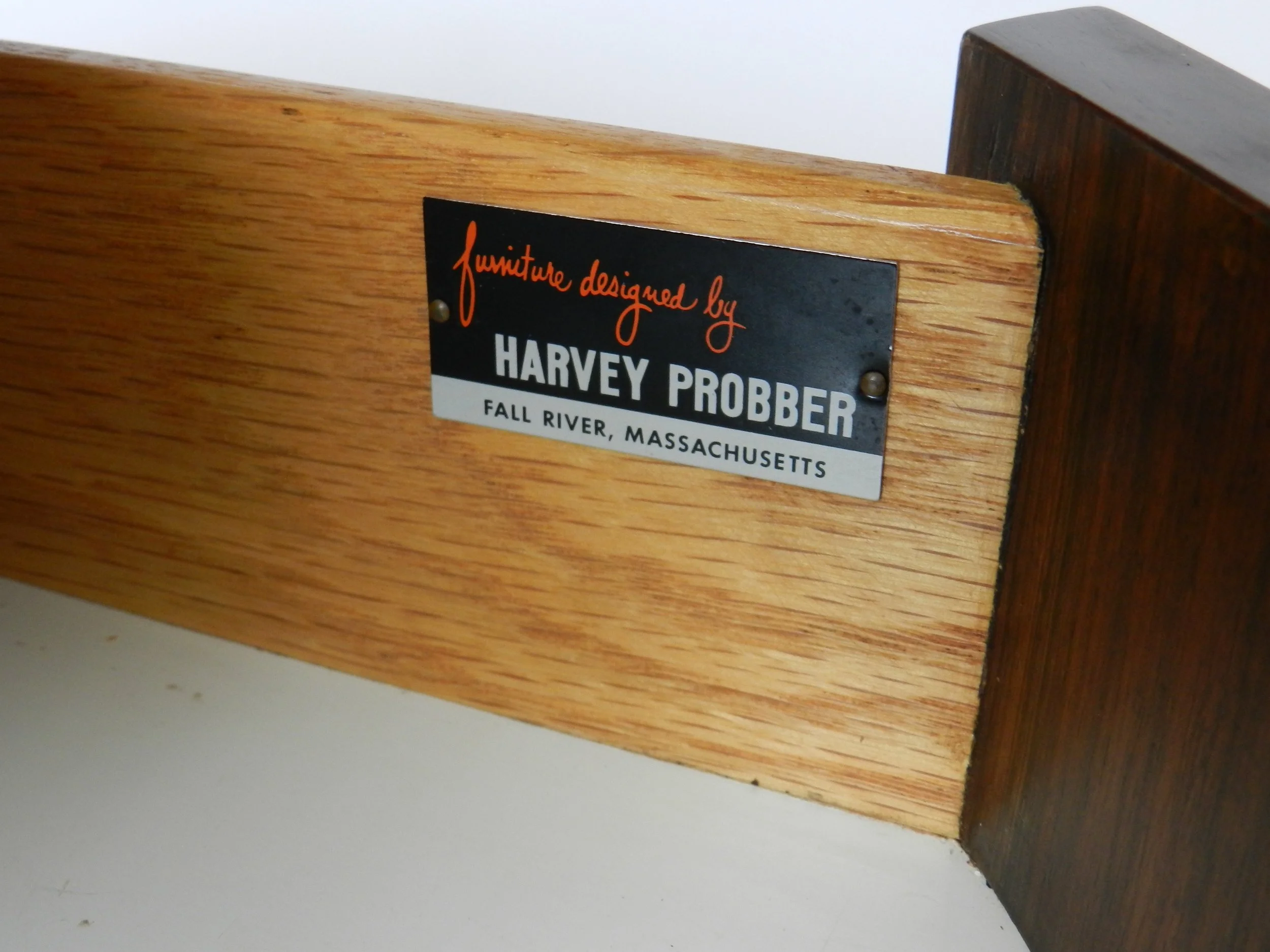 Mid century rosewood bar cabinet by Harvey Probber.  USA, 1950s.