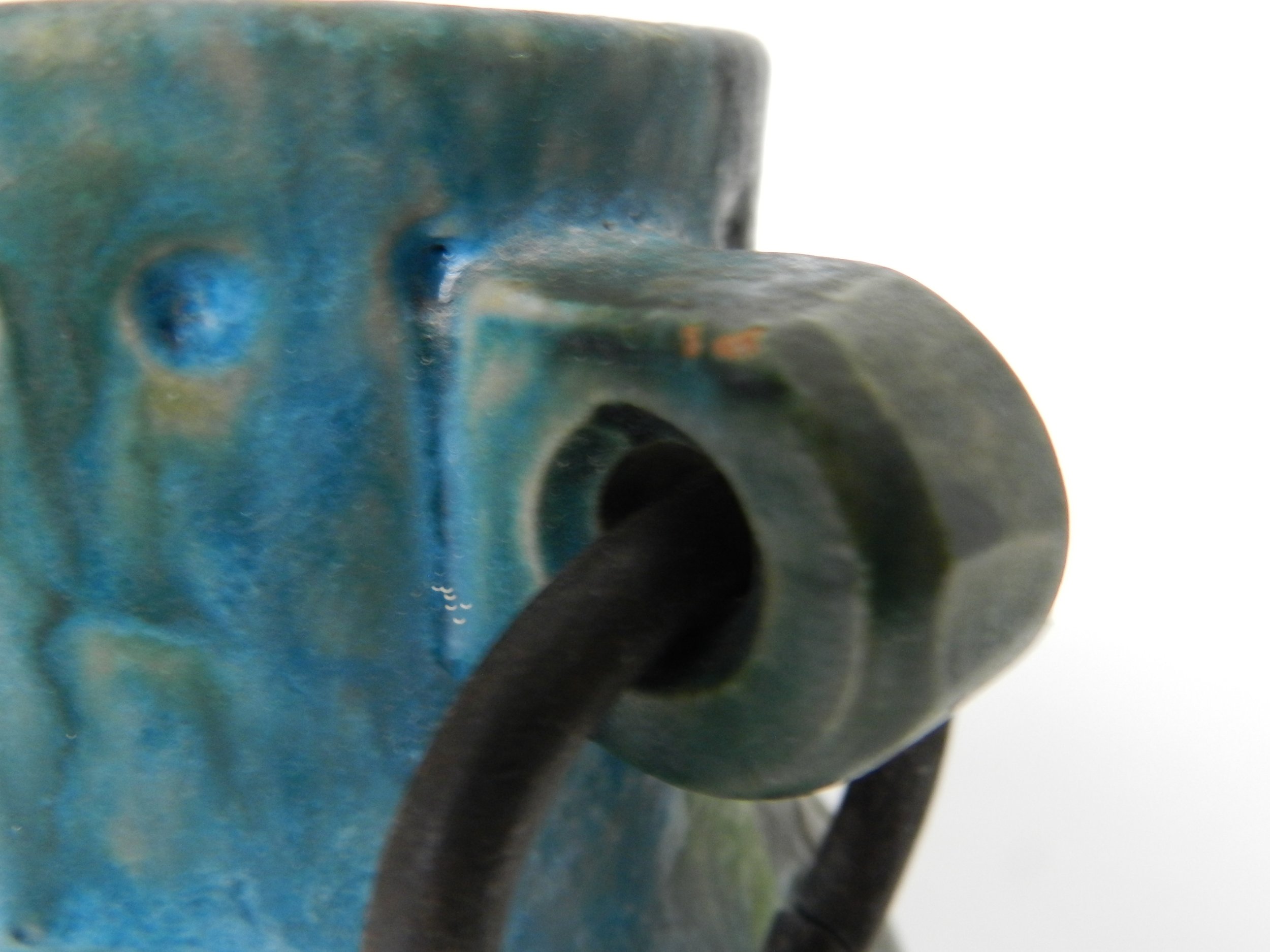 Mid century ceramic ‘Sea Garden’ vase designed by Alvino Bagni for Raymor.  Italy, 1960s.