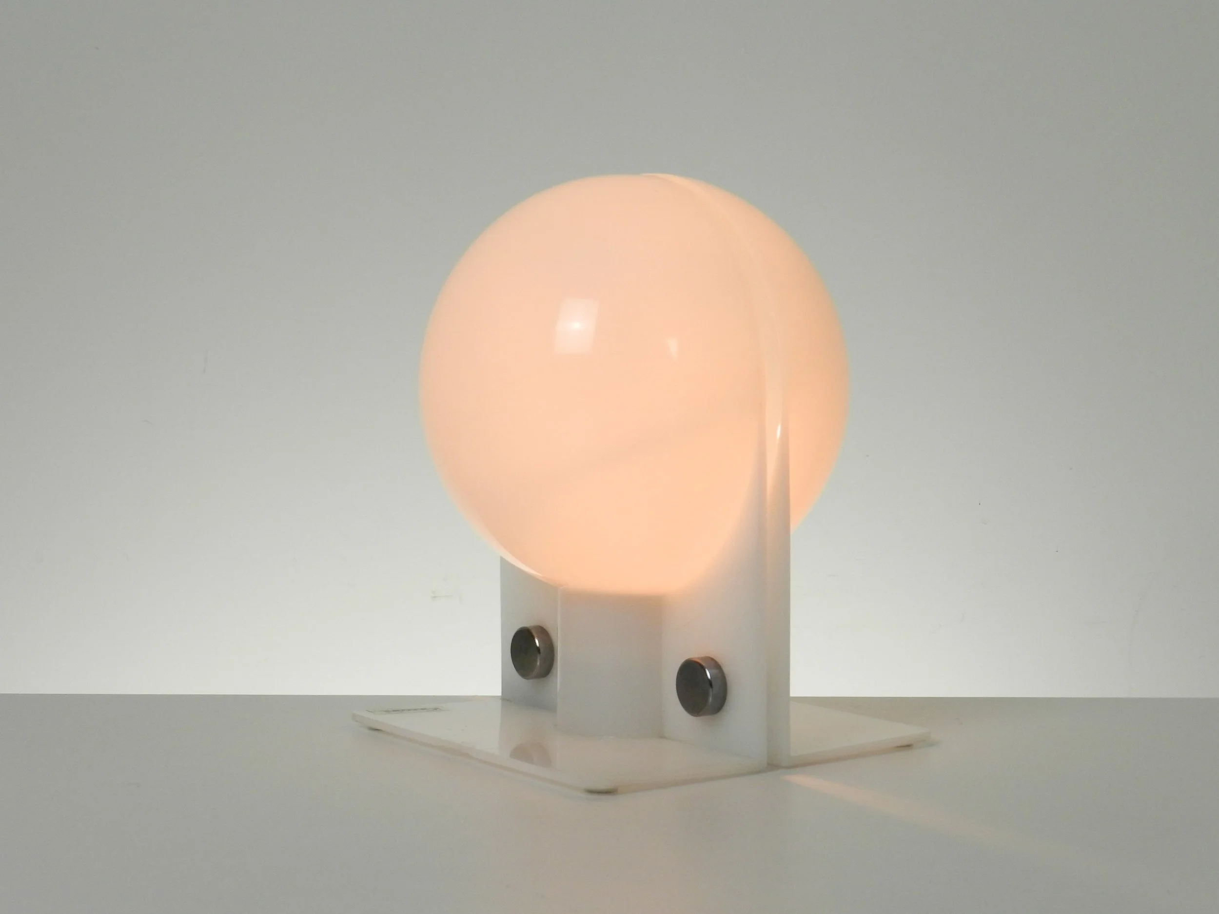 Sirio lamp designed by Sergio Brazzoli for Guzzini.  Italy, 1970s.