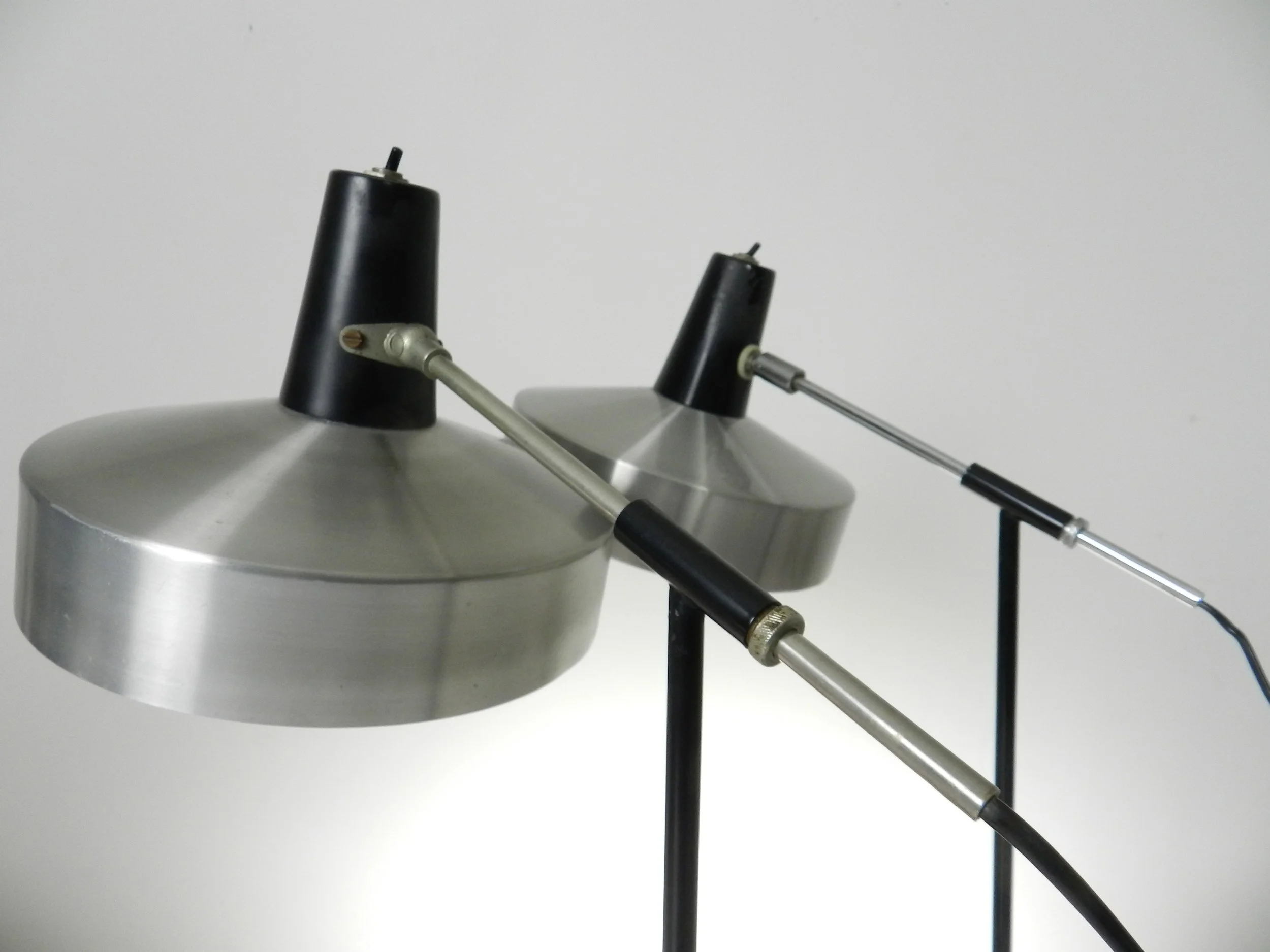 Mid century modern table lamps by Hala Zeist.  Netherlands, 1960s.