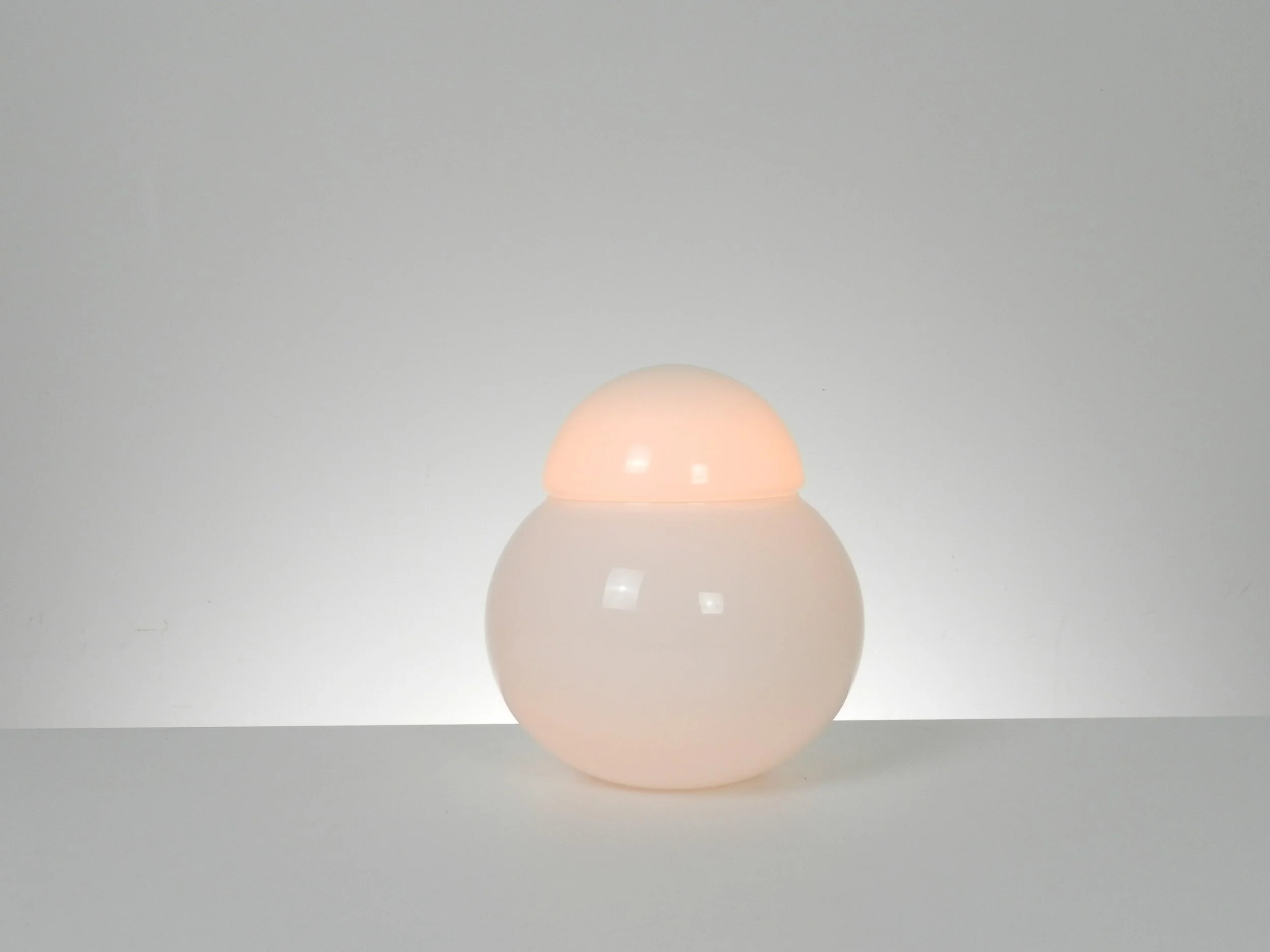 Glass Lamp by Sergio Asti