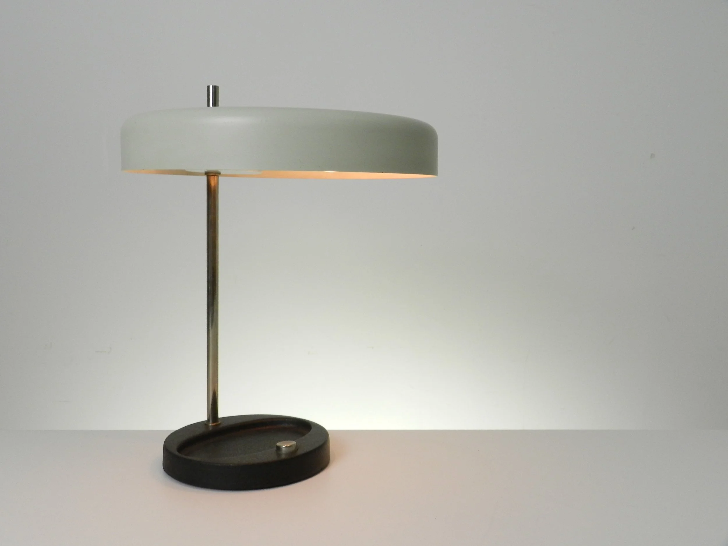 Mid century modern lamp by Hillebrand.  Germany, 1960s.
