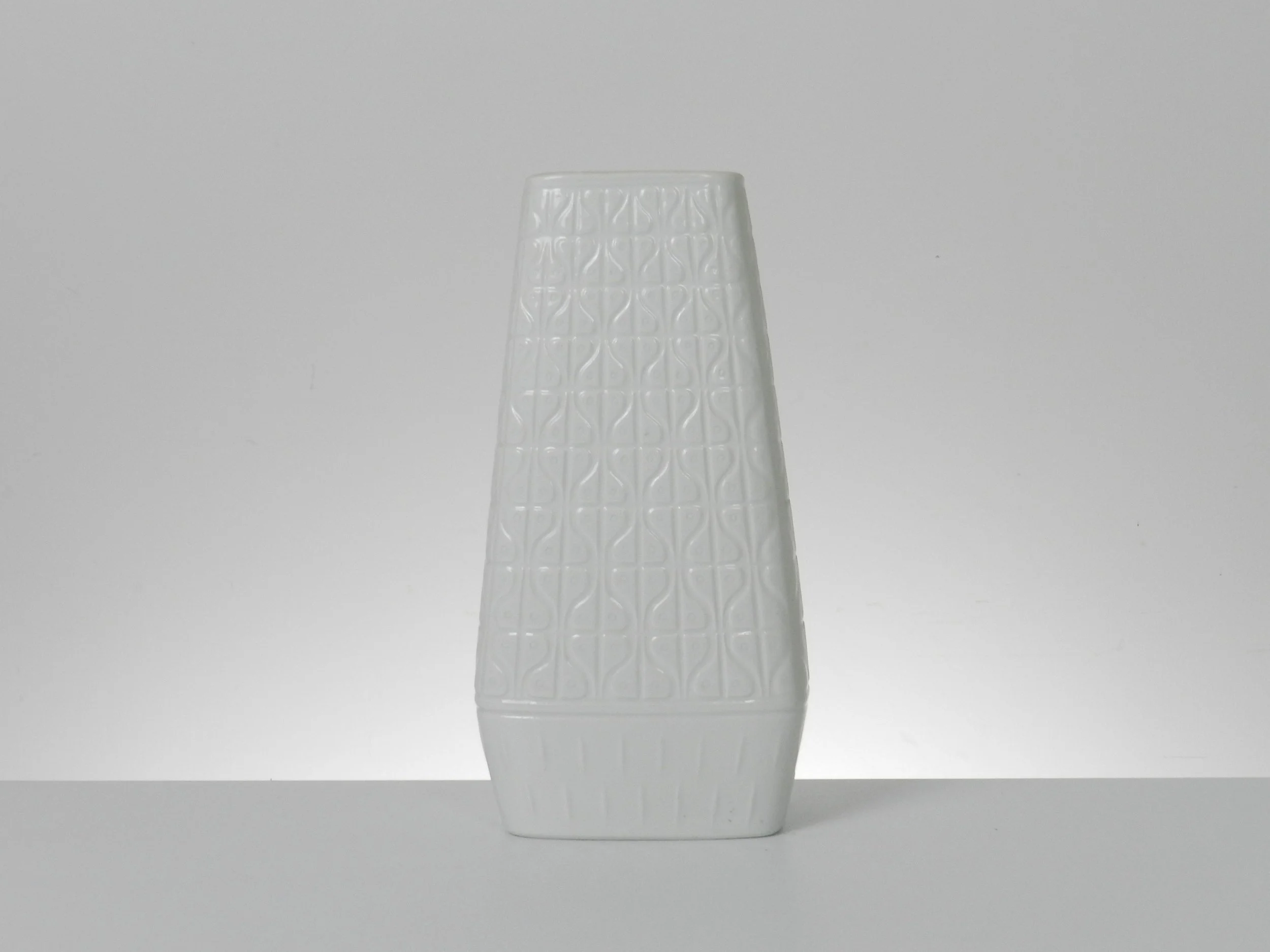 Ceramic “Domino” vase designed by Gunnar Nylund for Rorstrand.  Sweden, 1960s.