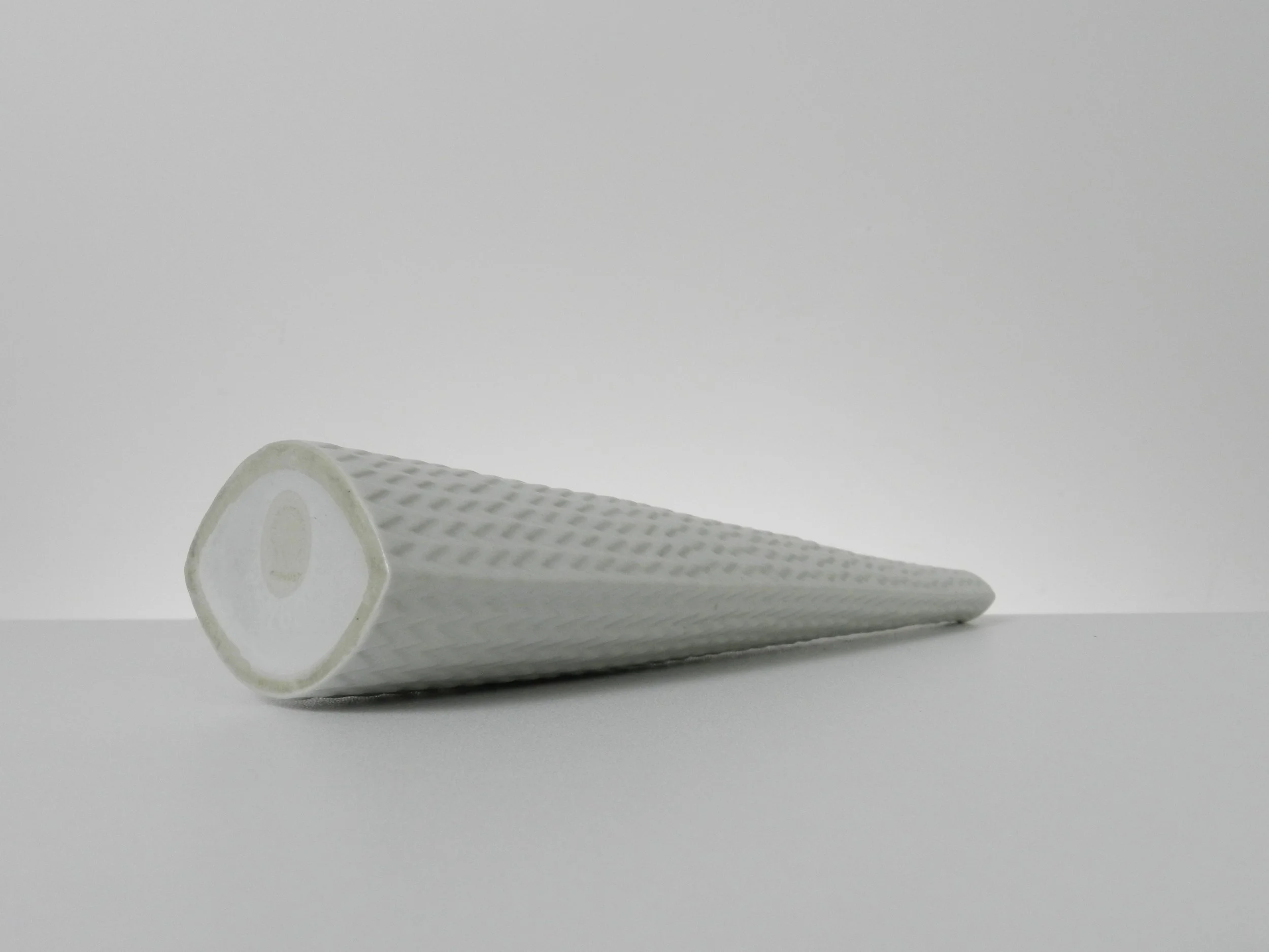 Ceramic  “Reptil” vase designed by Stig Lindberg for Gustavsberg.  Sweden, 1960s.