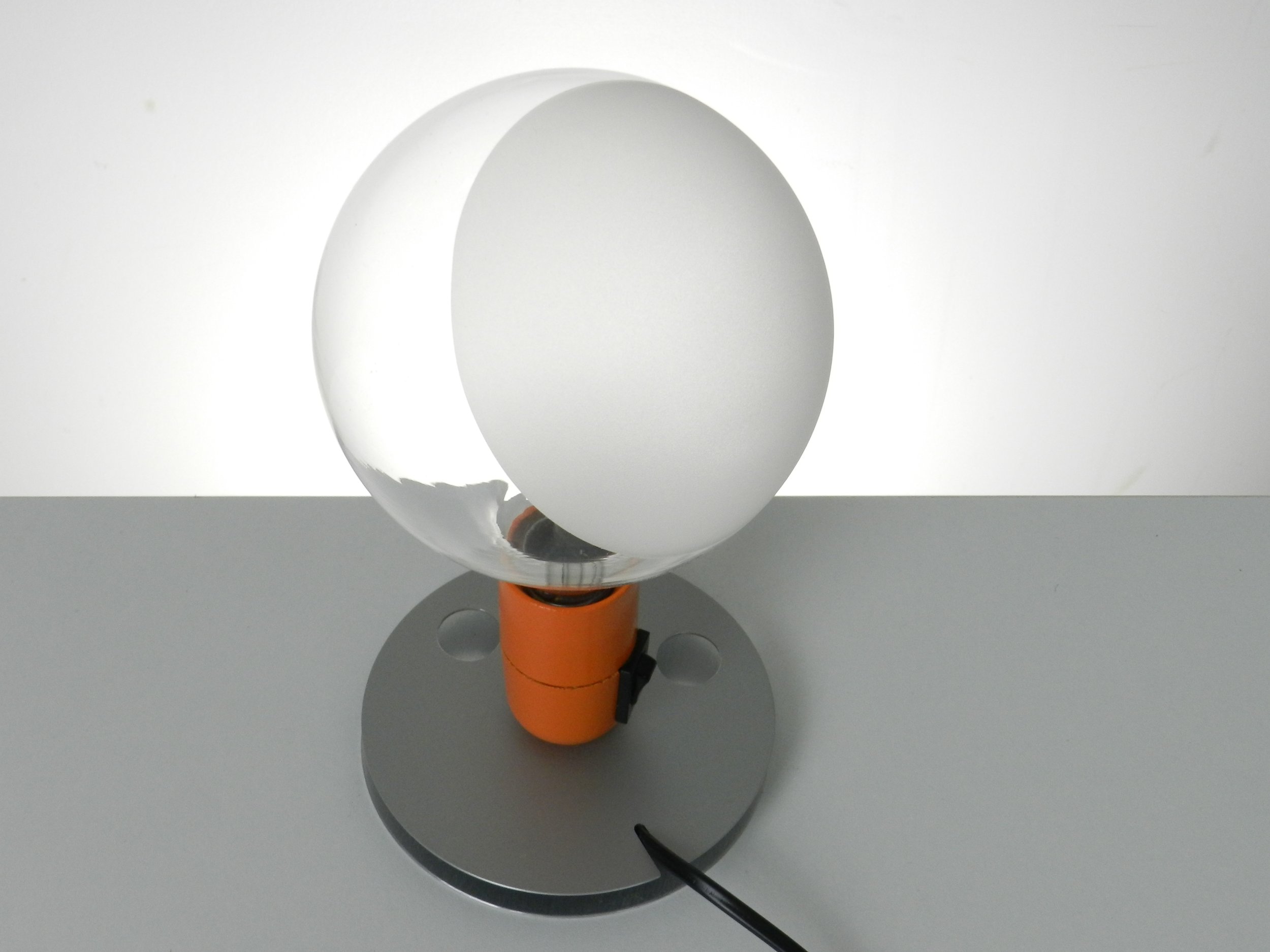 Lampadina lamp designed by Achille Castiglioni for Flos.  Italy, designed in the 1970s.