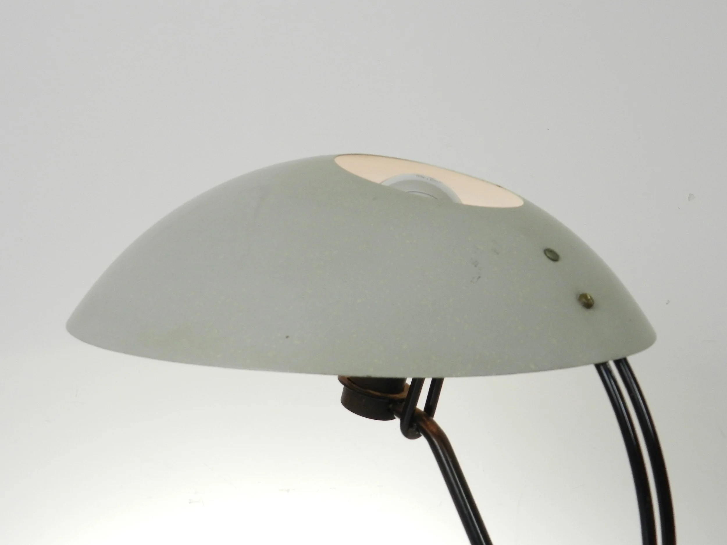 Vintage NB-100 table lamp designed by Louis Kalff for Philips.  Netherlands, 1950s.