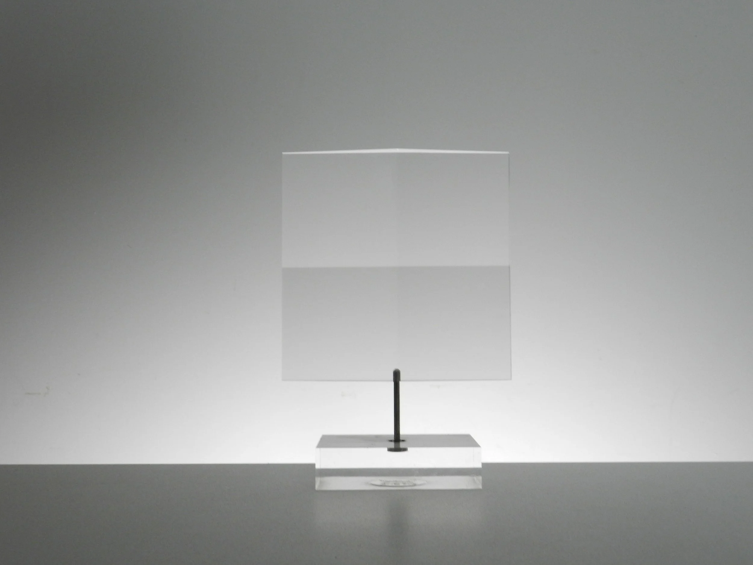 Prismatic spinning lucite sculpture by Alessio Tasca.  Italy, 1970s.