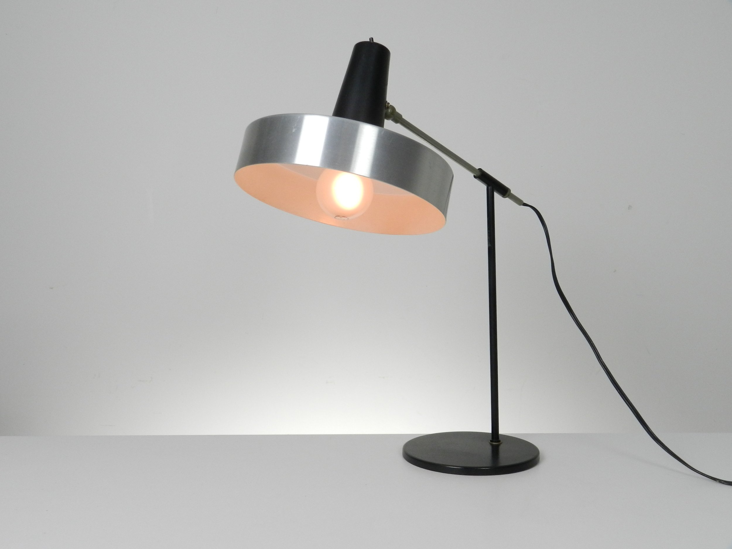 Mid century modern table lamp by Hala Zeist.  Netherlands, 1960s.