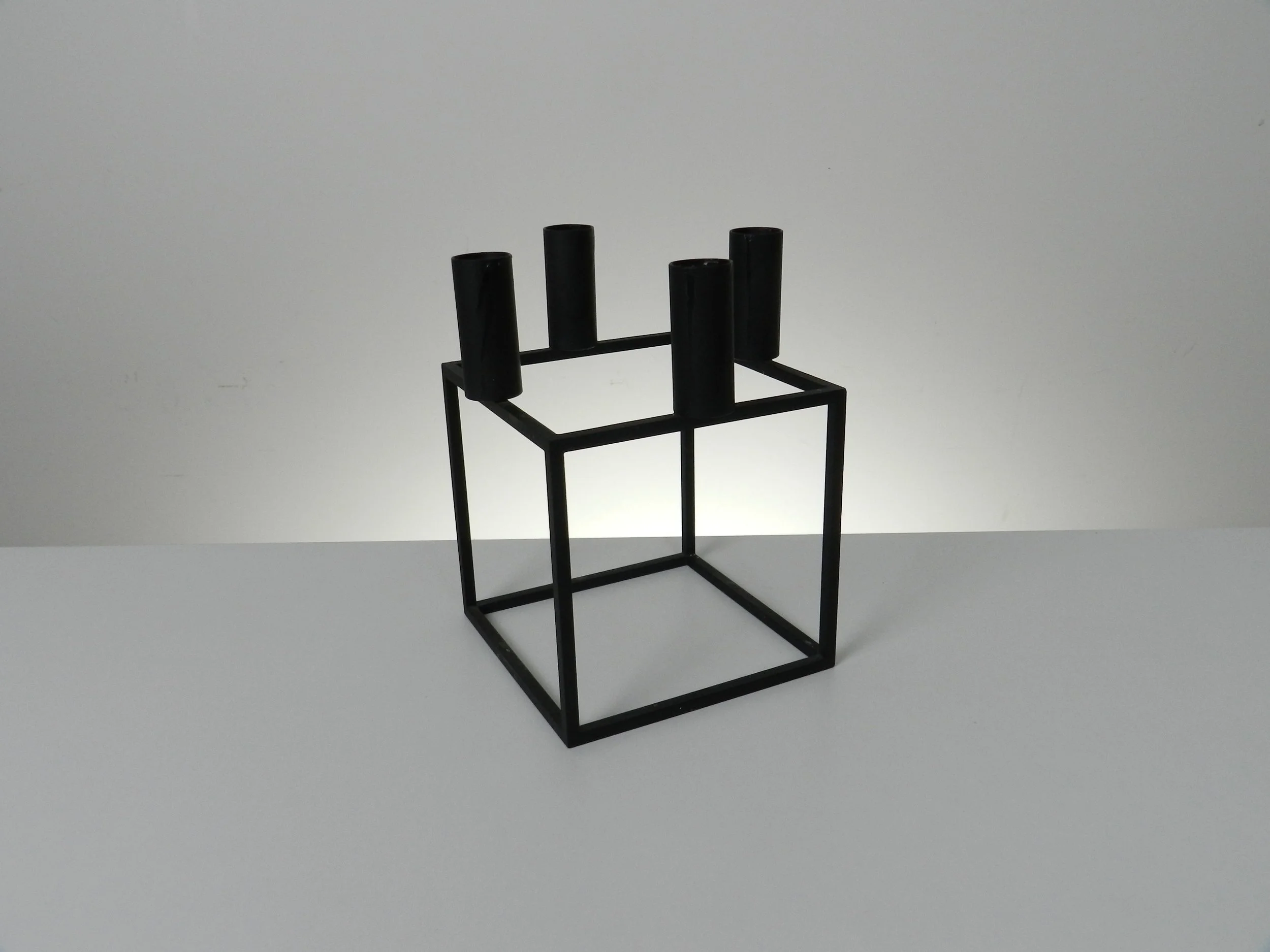 Modernist Kubus 4 candle holder by Audo Copenhagen.  Denmark