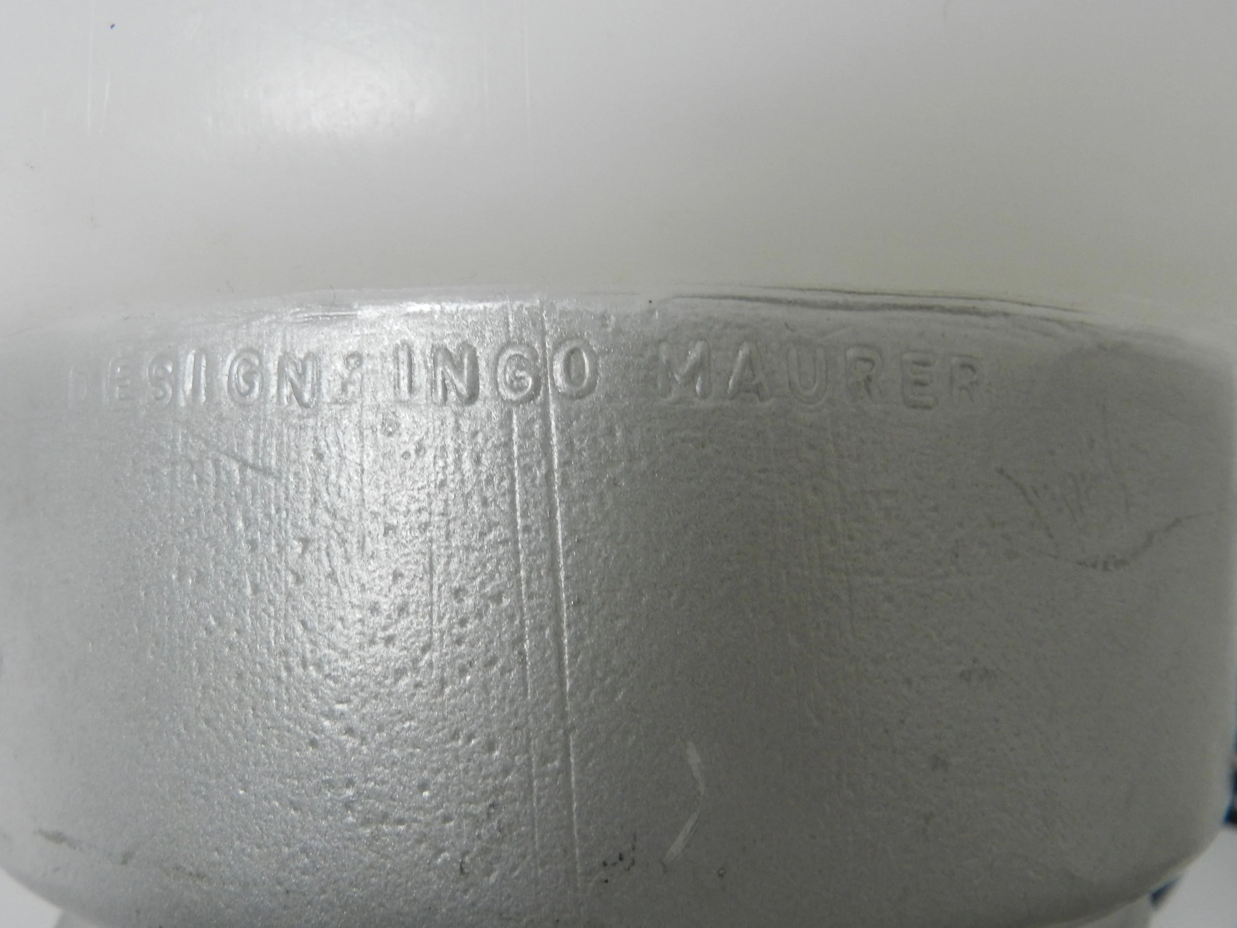 Pop art “Bulb Bulb” lamp designed by Ingo Mauer.  Germany, 1970s.