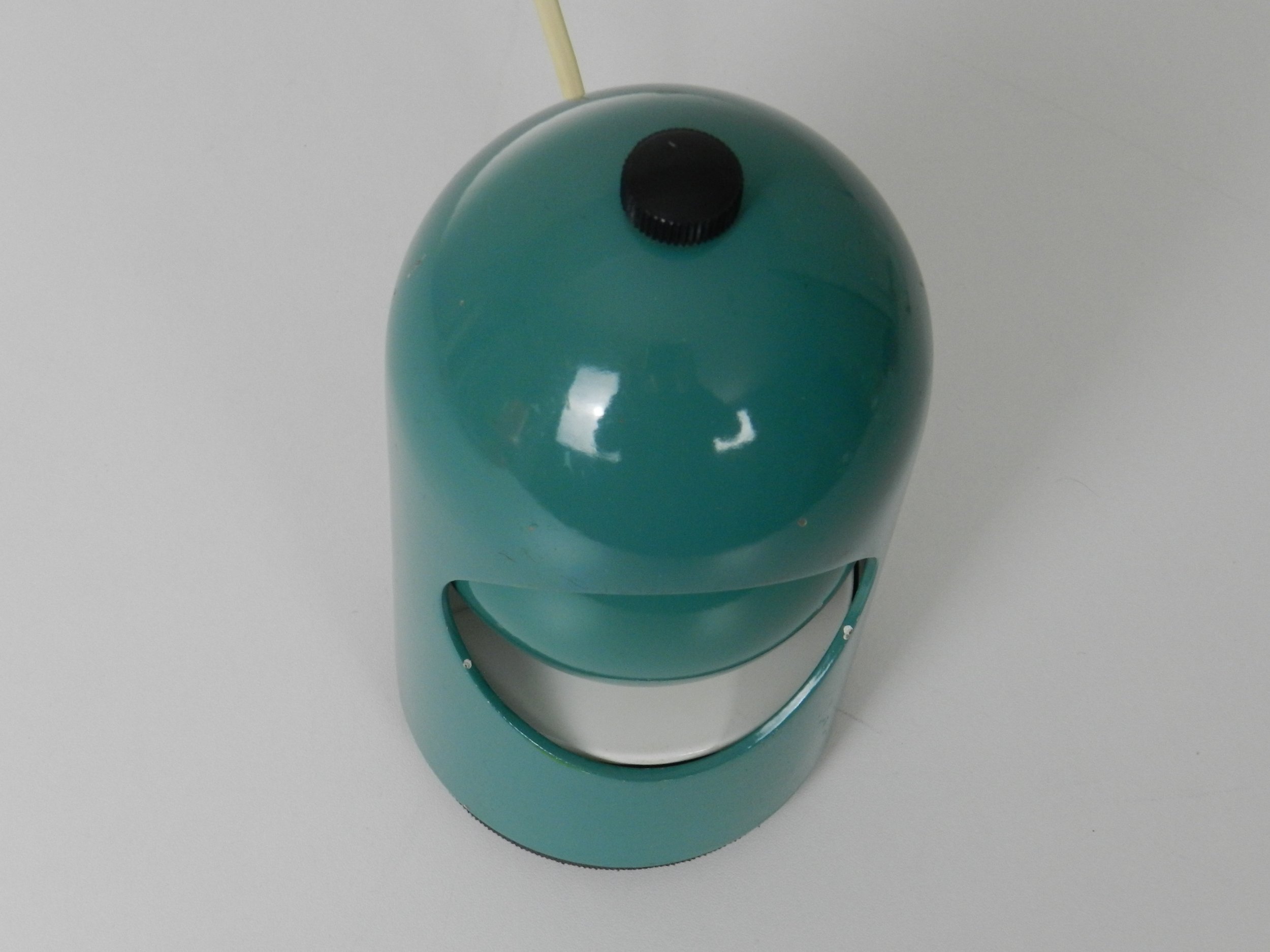 Eclipse “ Selene” lamp by ABM. Enameled metal and plastic.  Italy, 1970s.