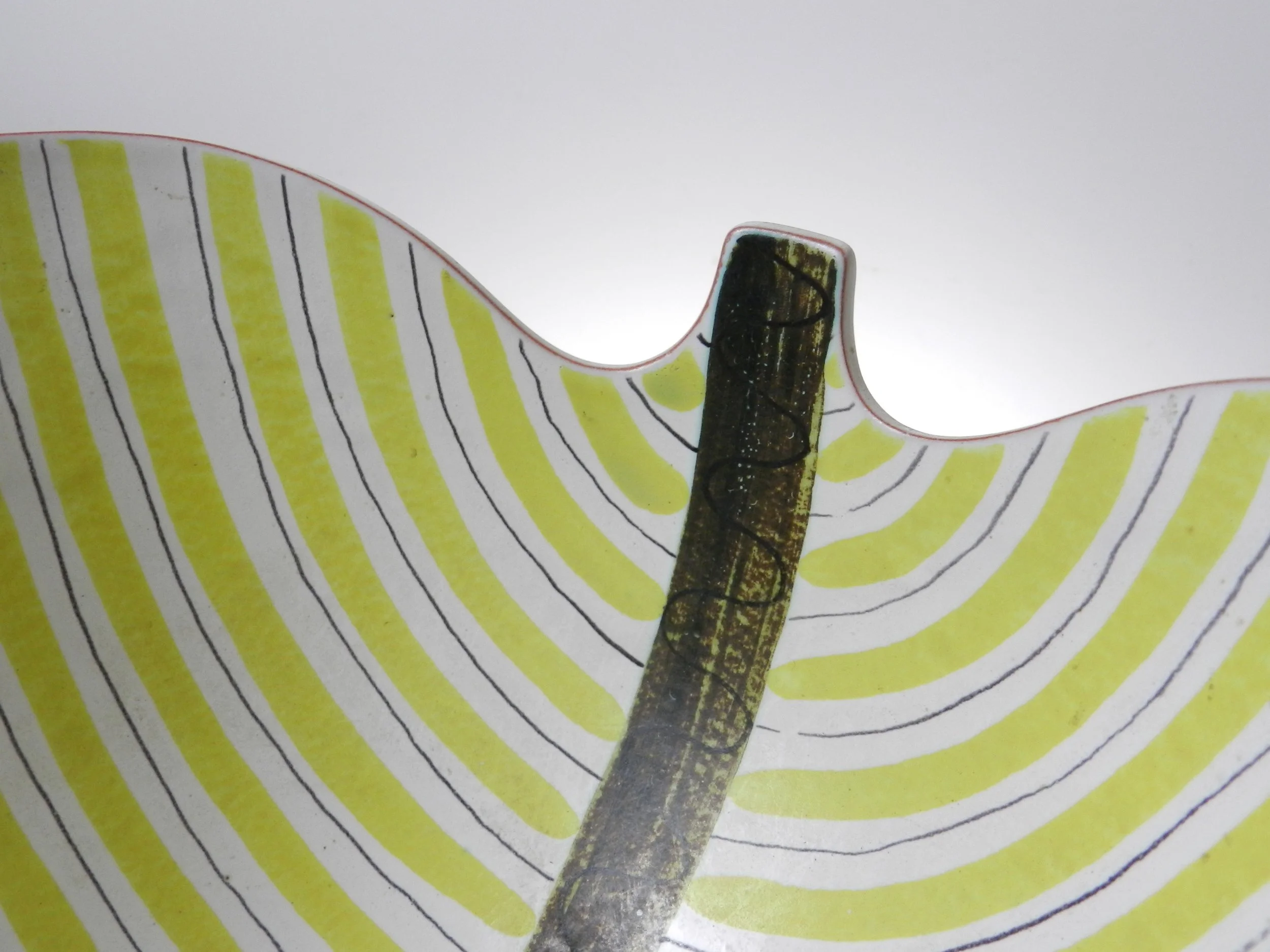 Ceramic faience bowl designed Stig Lindberg for Gustavsberg.  Sweden, 1950s.