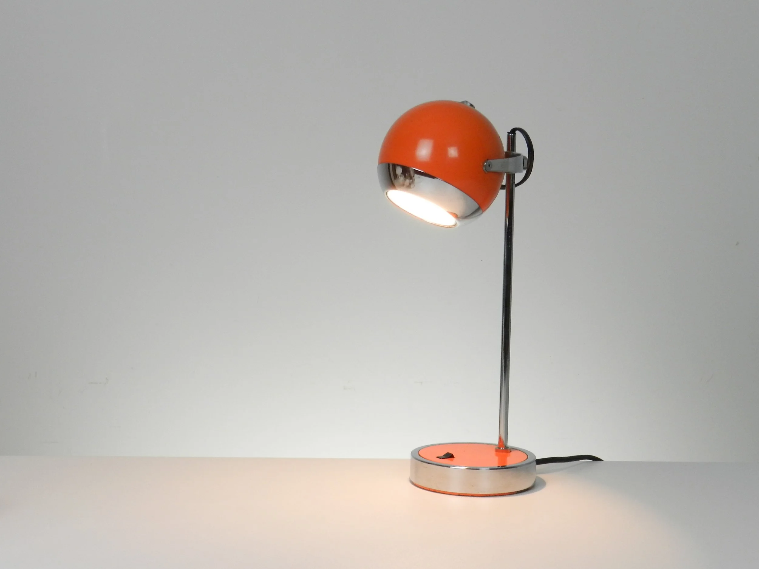 Space age eyeball lamp by Hamilton Industries.  Japan, 1970s.