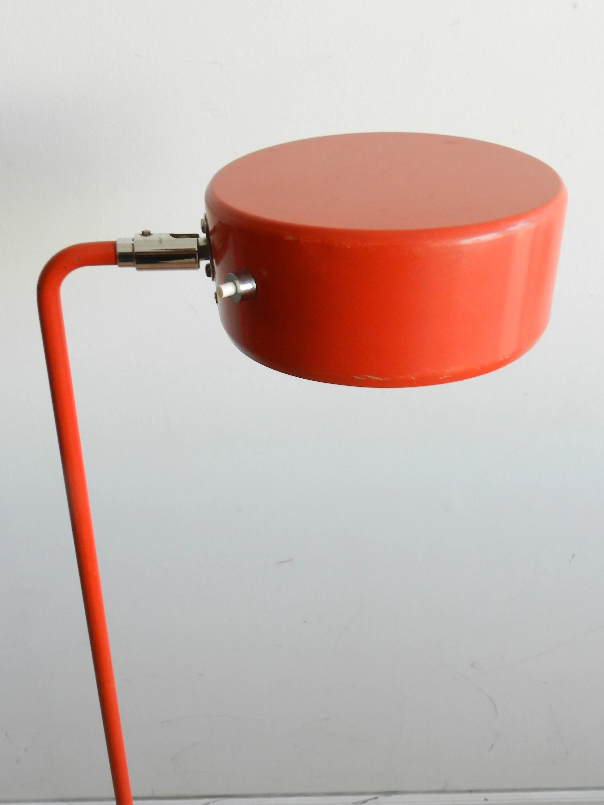 Modernist floor lamp designed by Anders Pehrson for Atelje Lyktan.  Sweden, 1970s.