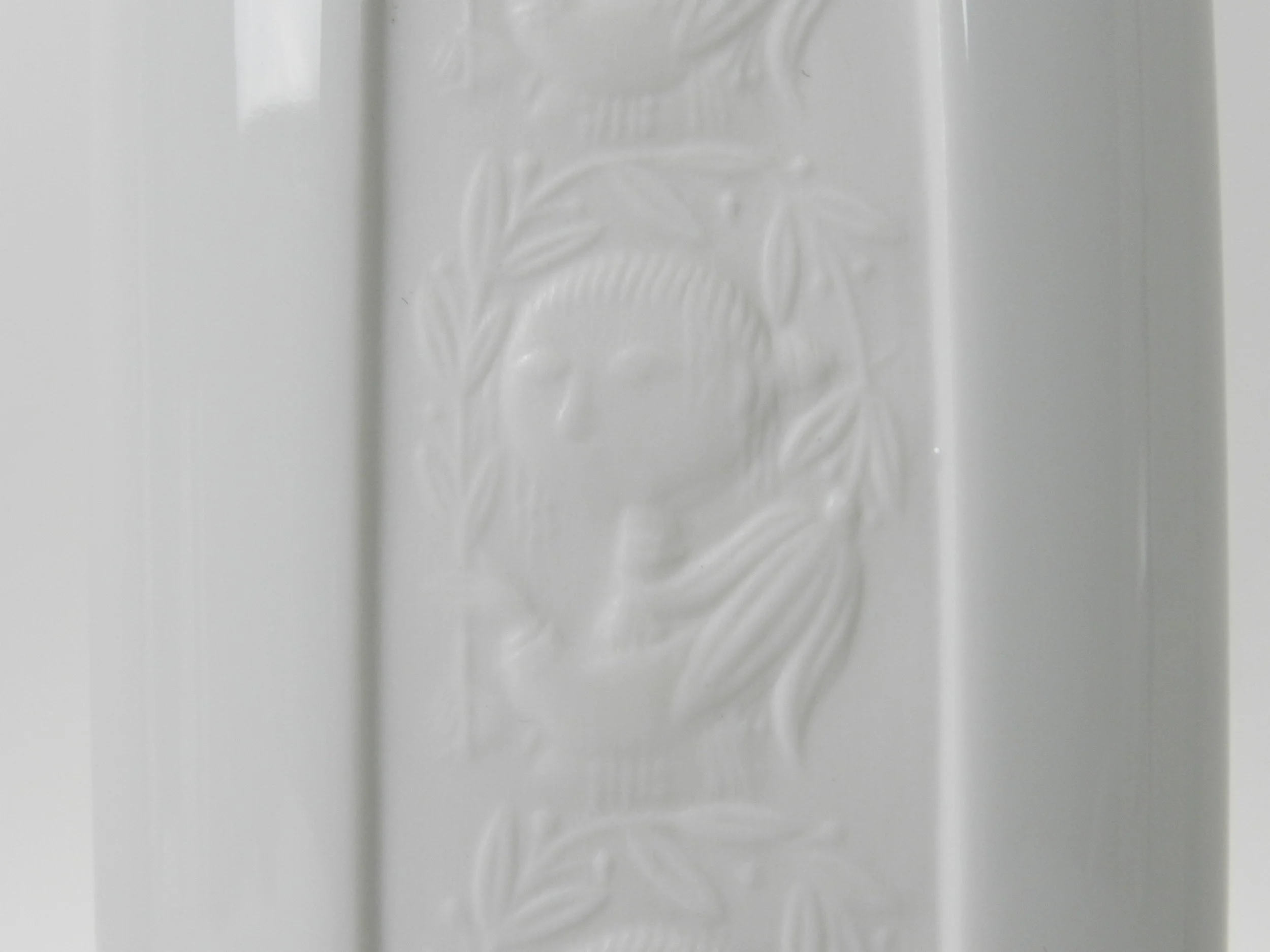 Porcelain vase designed by Bjorn Wiinblad for Rosenthal.  Germany, 1960s.