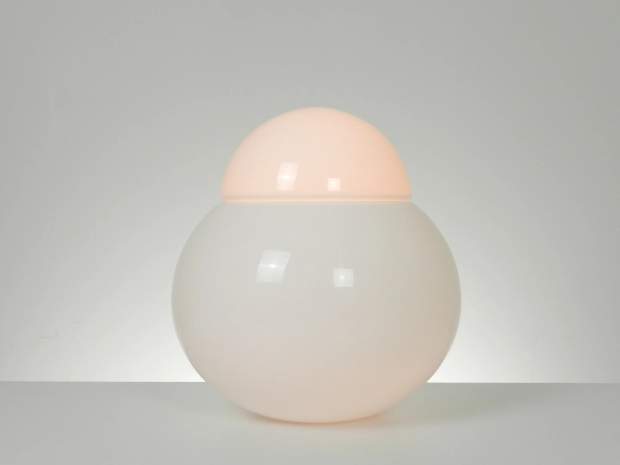 Glass Lamp by Sergio Asti