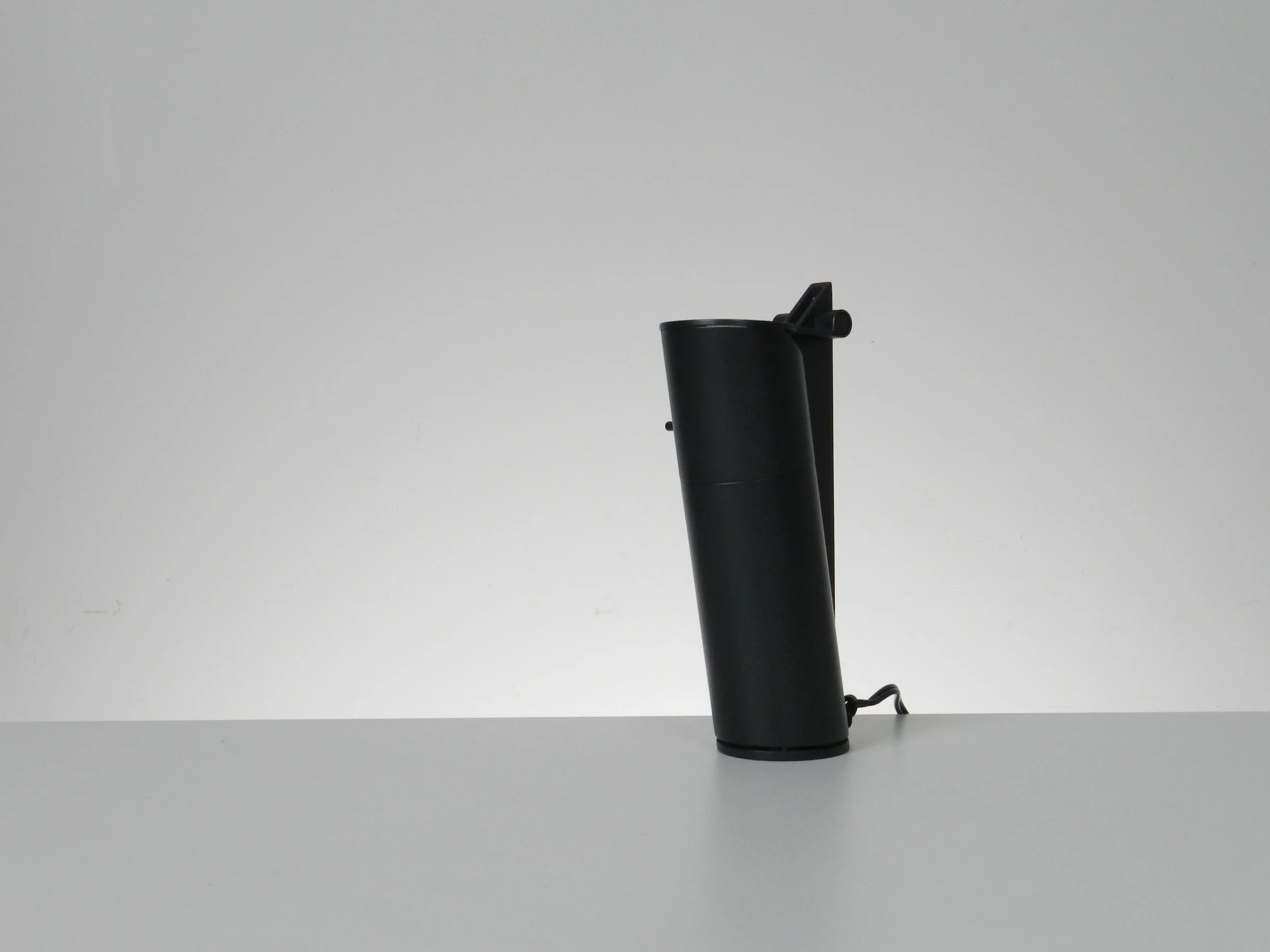 Post modern lamp designed by Pierre Guariche and H. Scheppler for Megalit.  France. 1970s.