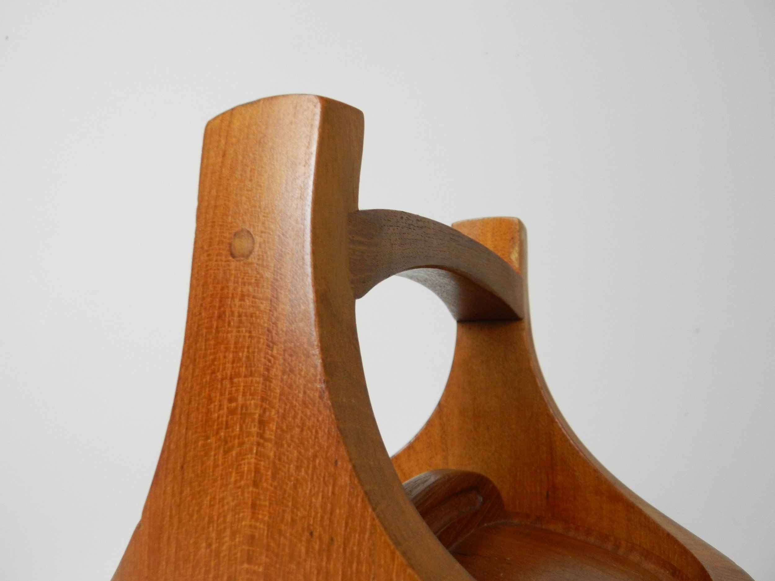 Congo ice bucket in staved teak designed by Jens Quistgaard for Dansk.  Denmark, 1960s. (Copy)