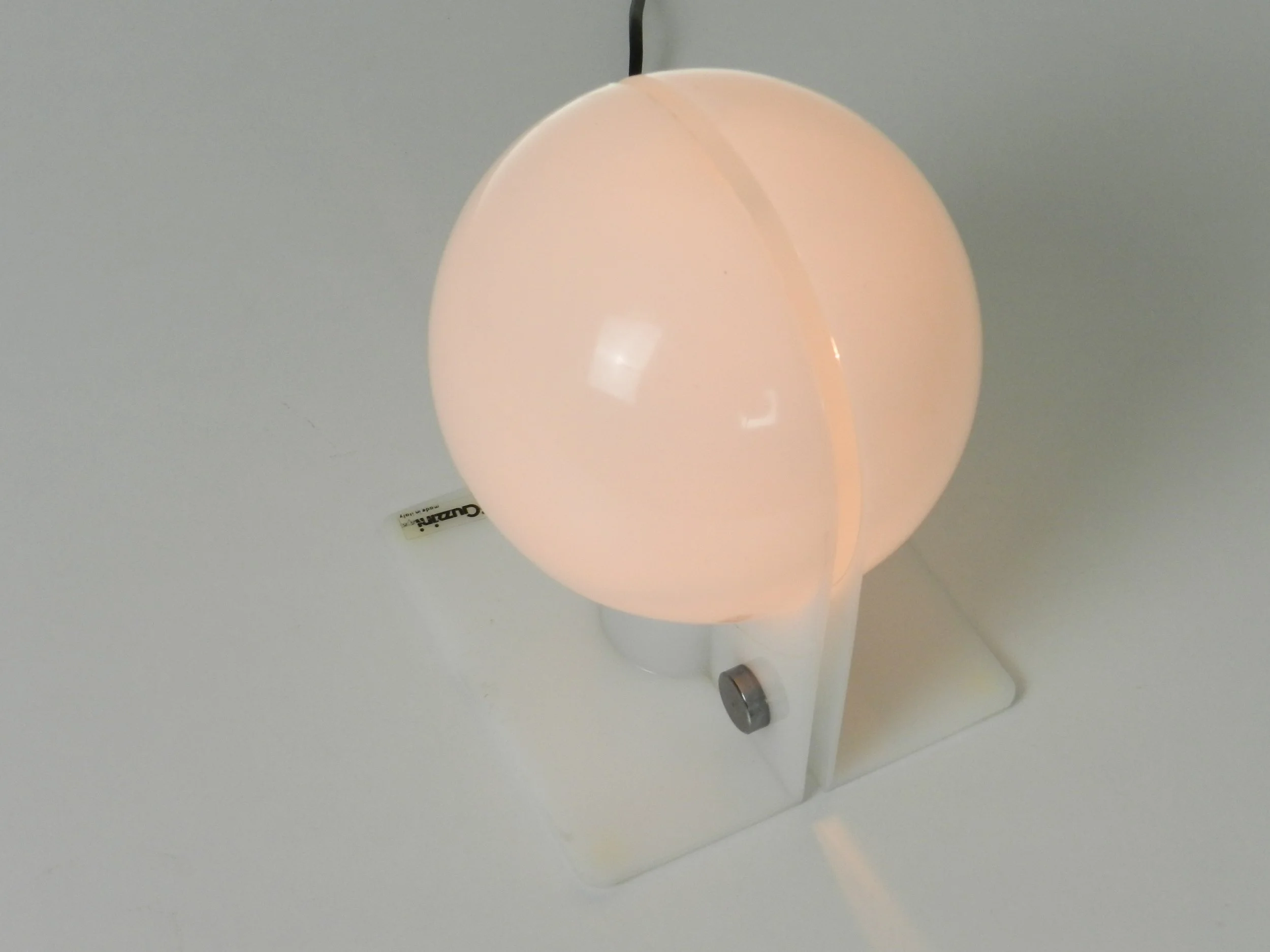 Sirio lamp designed by Sergio Brazzoli for Guzzini.  Italy, 1970s.