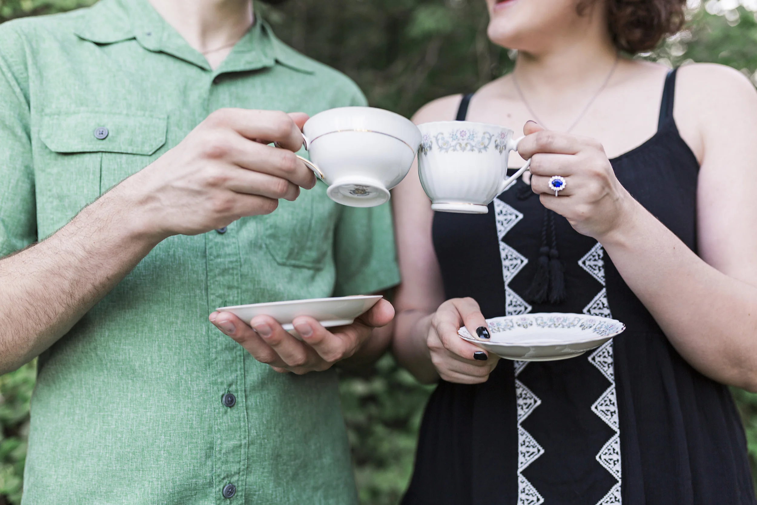 Faith & Floyd :: A Tea Party Engagement