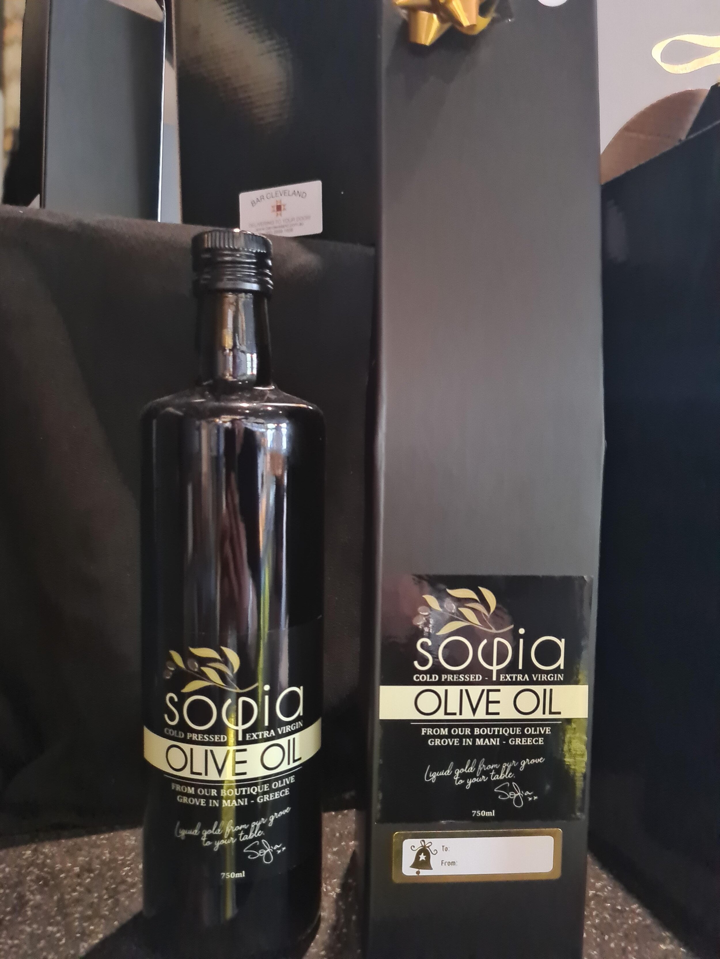 Sofia's Cold Pressed Extra Virgin Oil