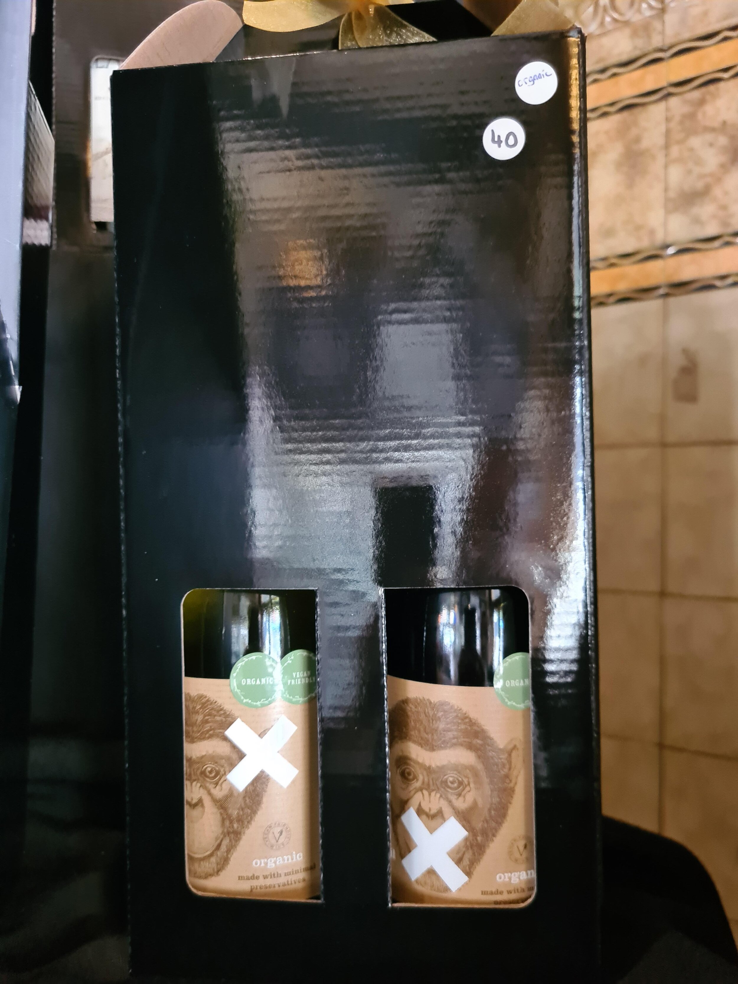 Organic Red Wine Double Xmas Gift Set