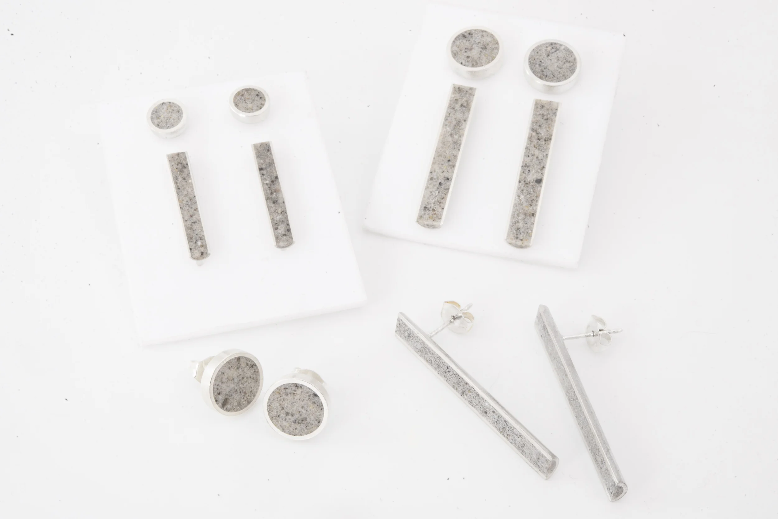 Concrete Earrings