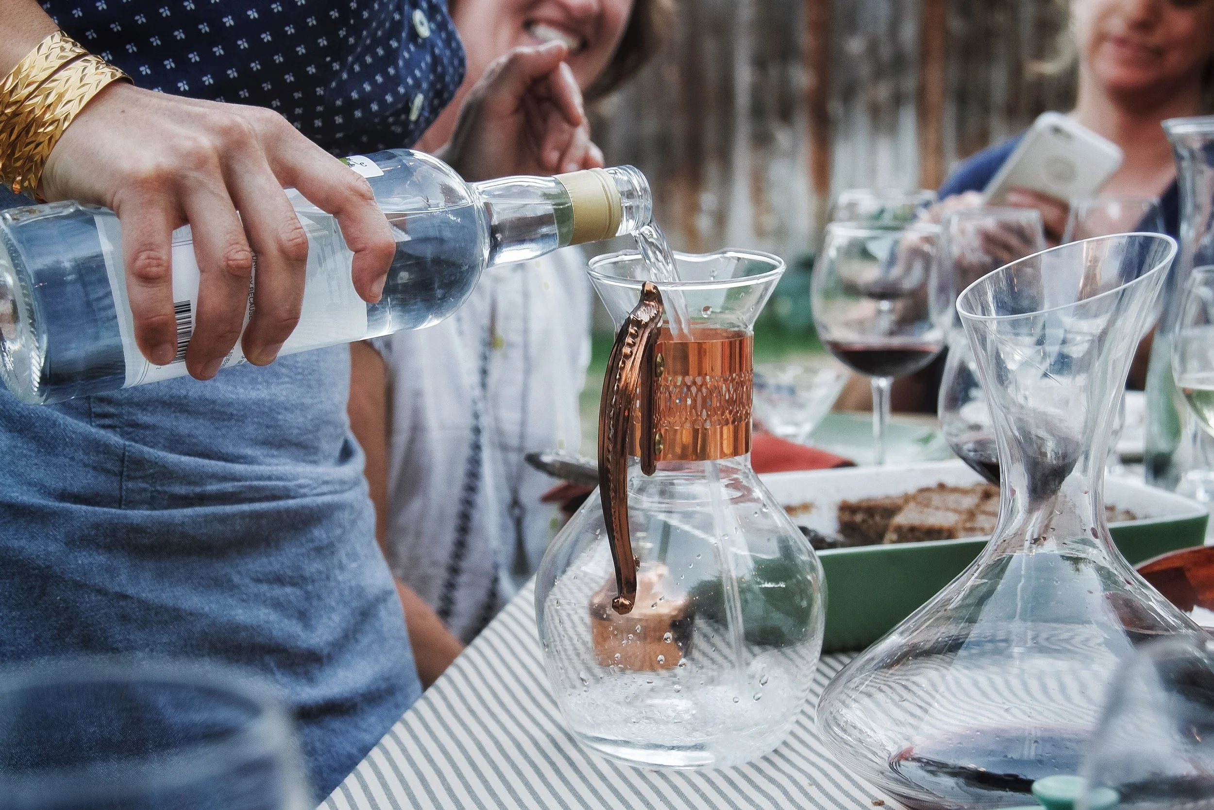Arak, a traditional Lebanese spirit made from aniseed and grapes